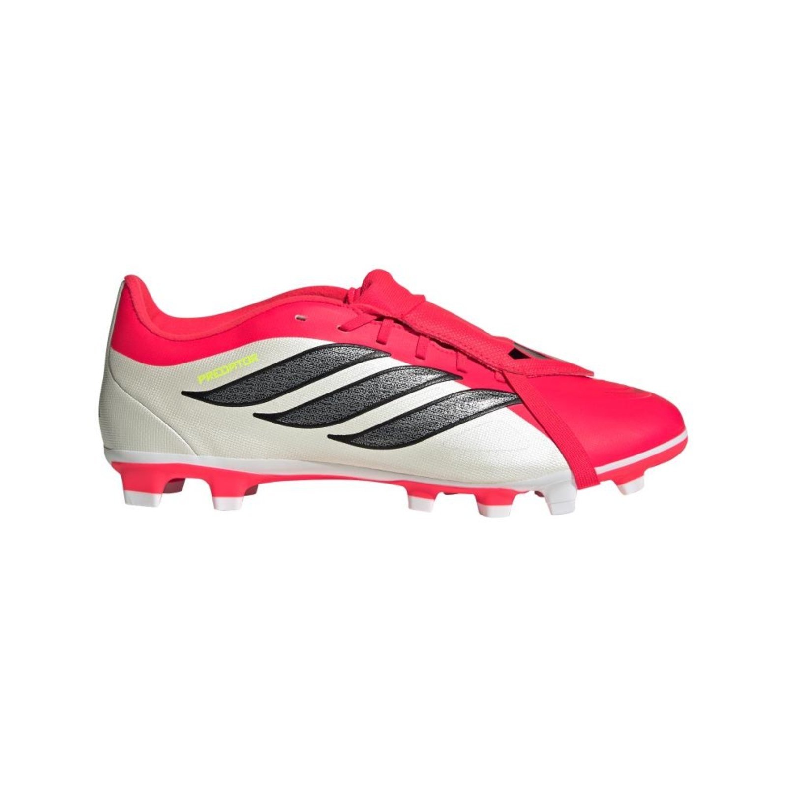Vista 2 Chuteira Campo Língua Dobrável Predator Club adidas Performance vermelho adidas performance vermelho