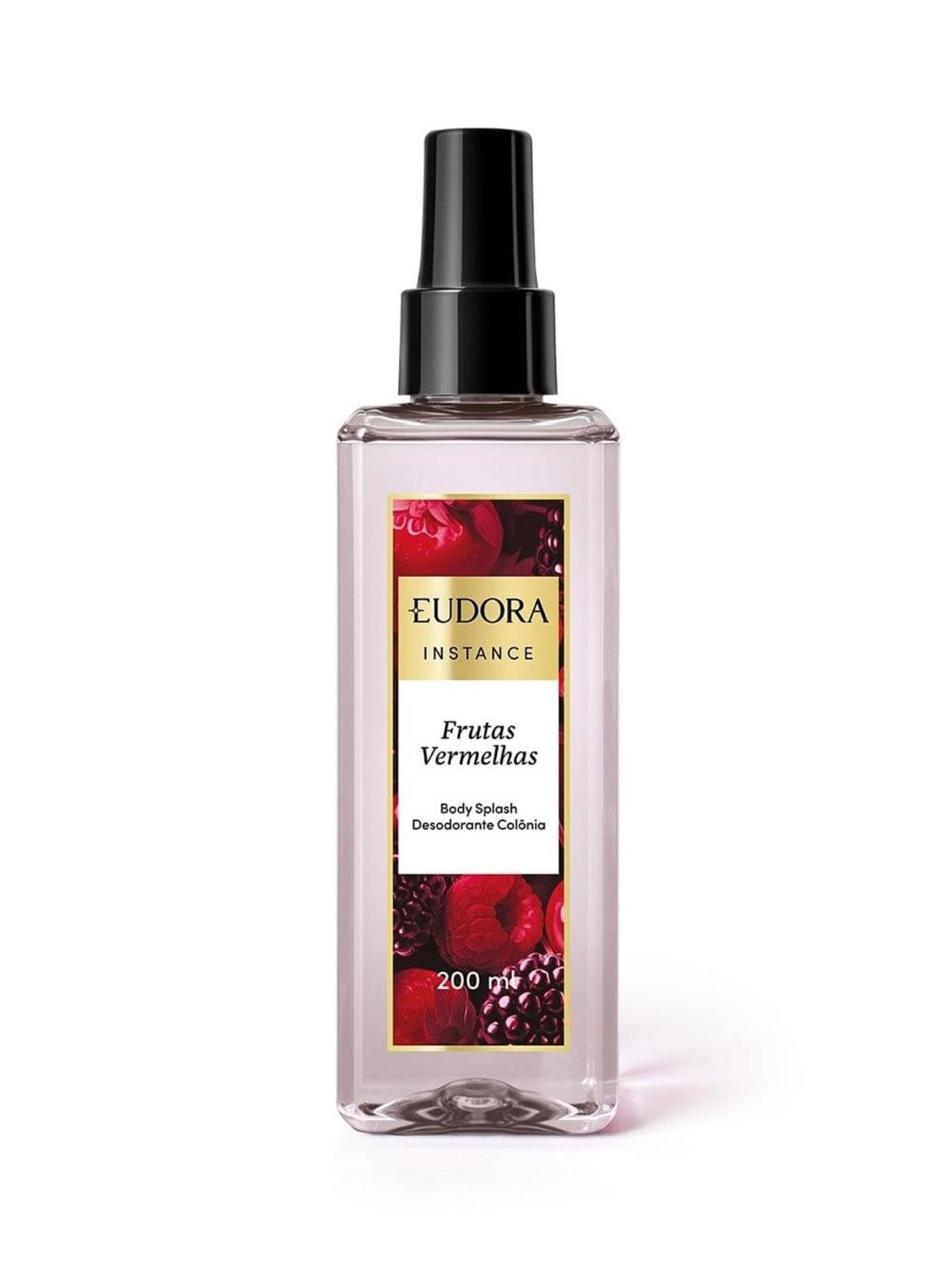 Body Splash Frutas Vermelhas Eudora 200ml UNICO