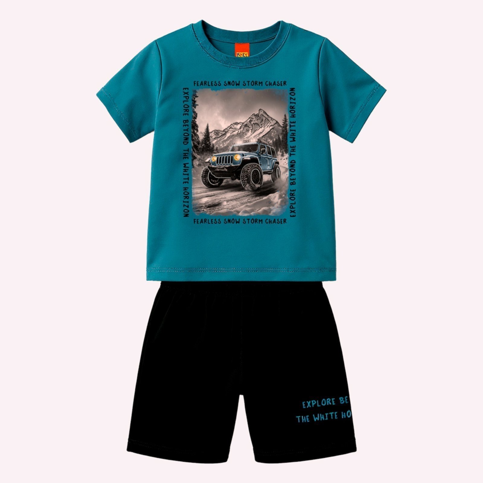 Infantil - Conjunto em Algodão Menino Kyly