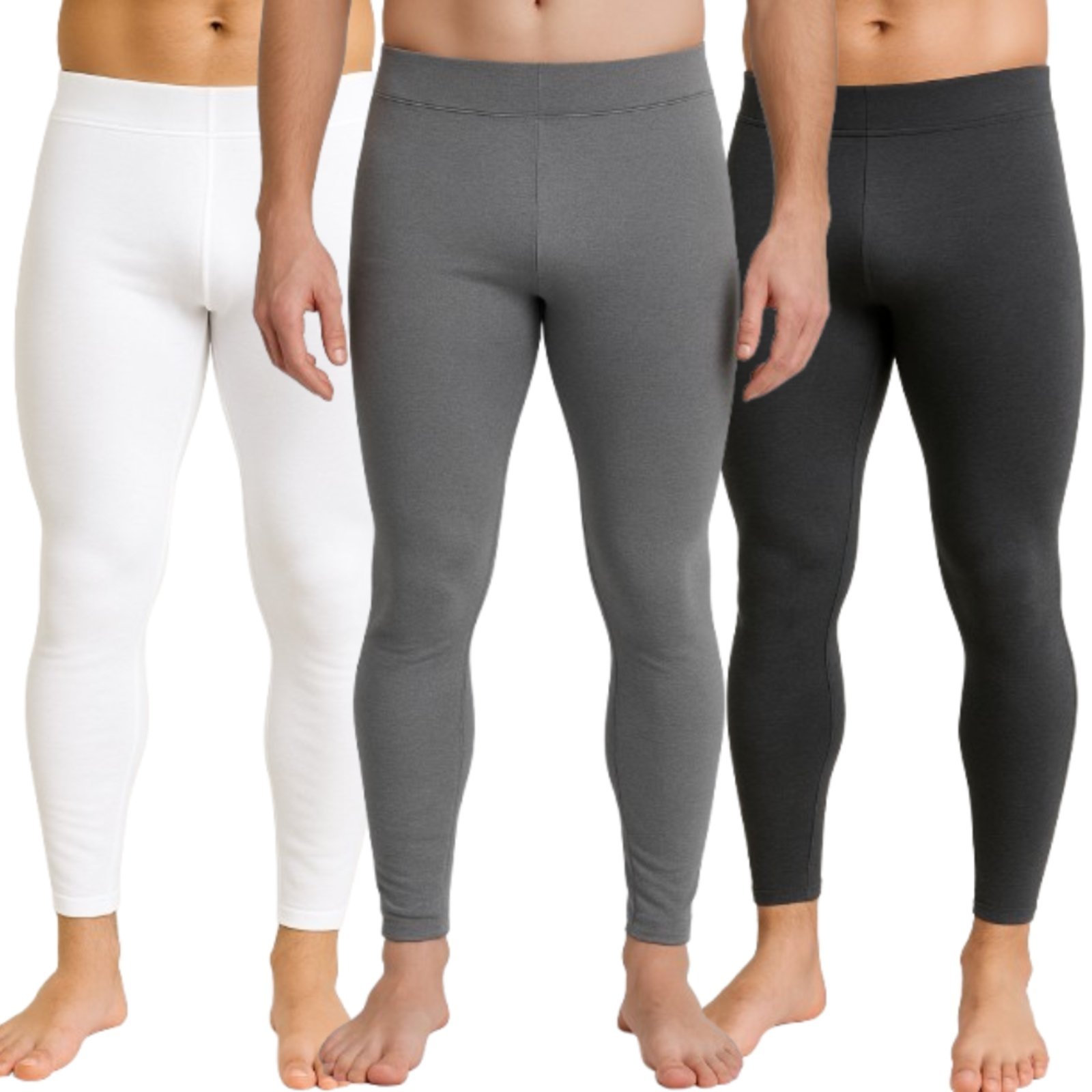 Kit 3 Calça Uv Reflexo Íntimo Segunda Pele Proteção Solar Multicolorido
