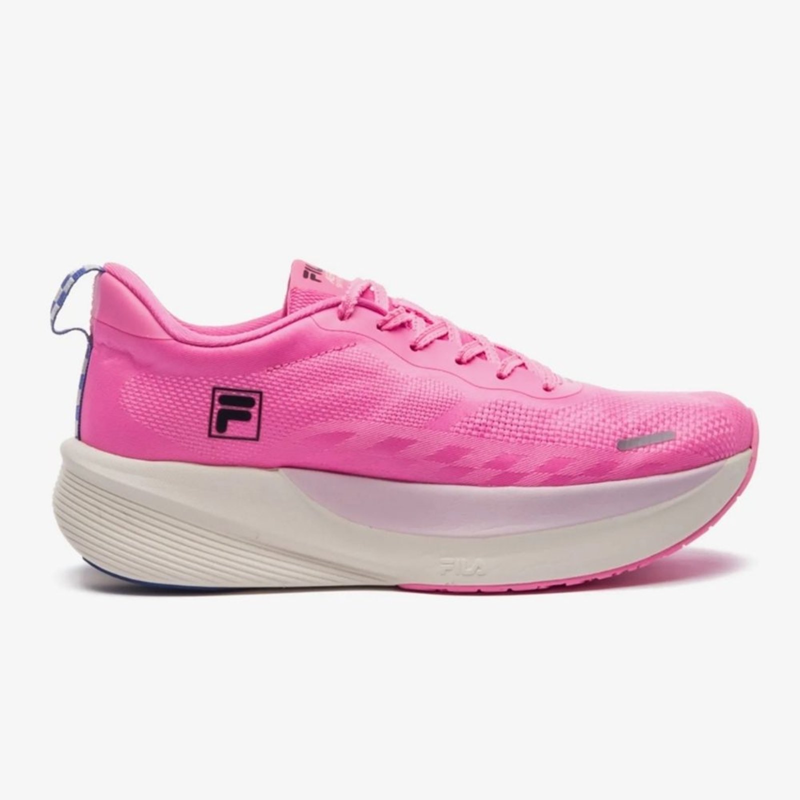 Tênis Esportivo Feminino Aero Skyfoam Rosa Preto Azul Fila F02R00213-7419
