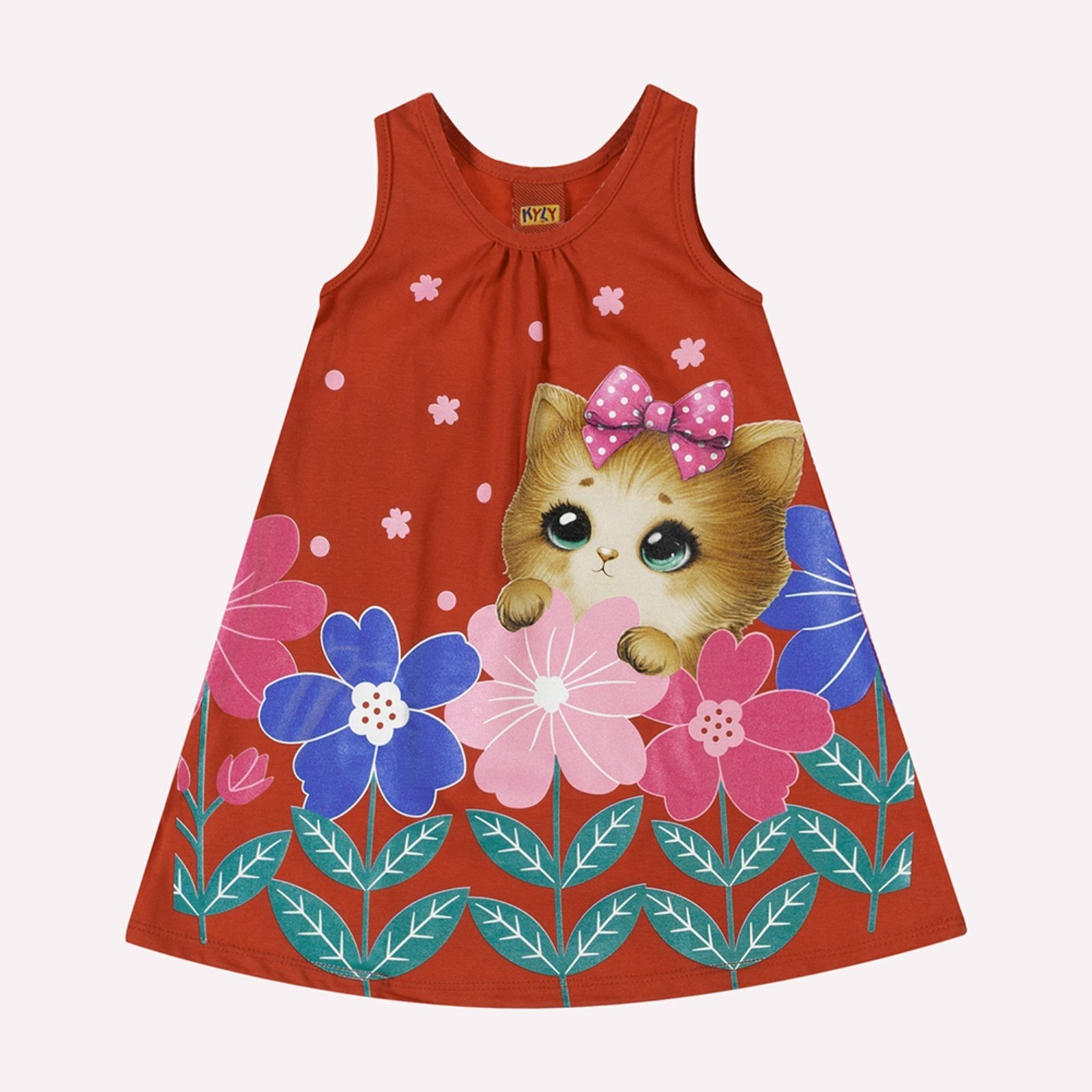 Infantil – Vestido Menina Gatinho Kyly