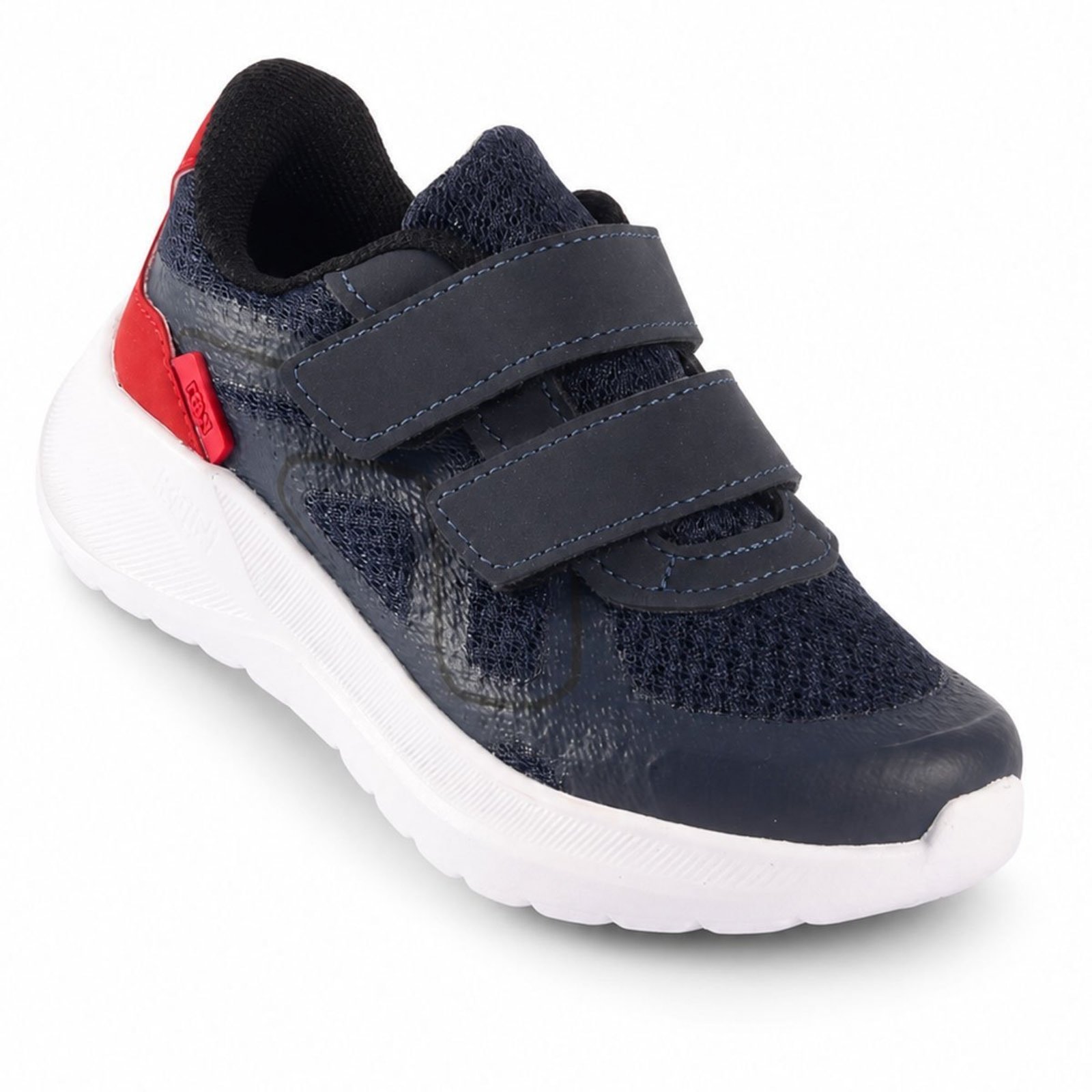 Infantil - Tênis Masculino Klin Freedom Azul Marinho e Vermelho