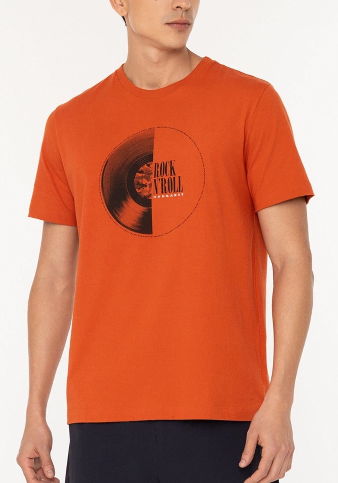 Camiseta De Manga Curta Em Meia Malha De Algodão Responsável