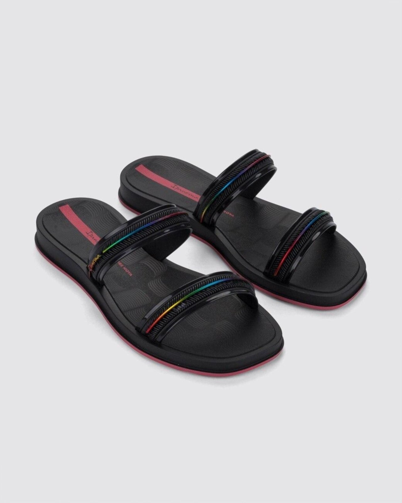 Chinelo Slide Ipanema Glow AD Preto