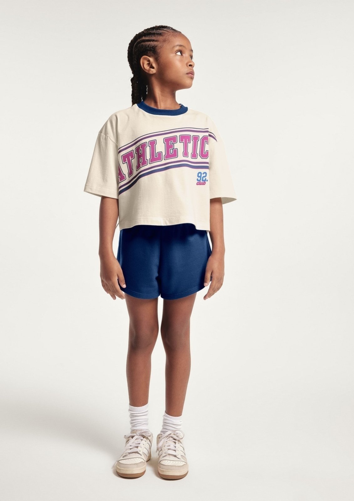 Infantil - Conjunto Menina Estampado Runner Hering