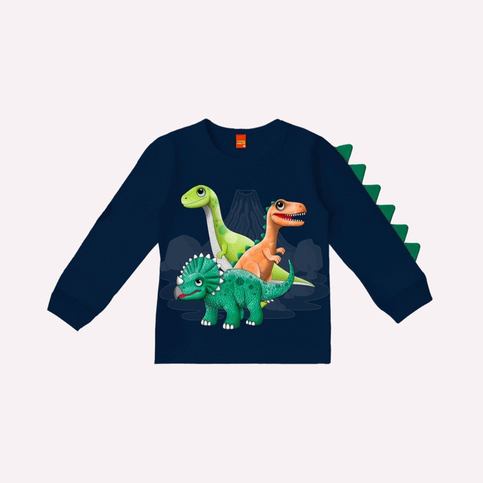 Infantil - Camiseta Menino Dinossauros Kyly