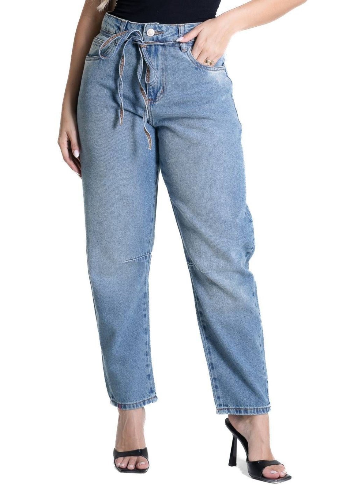 Calça Jeans Sawary Barrel – 281025 – Azul – Sawary