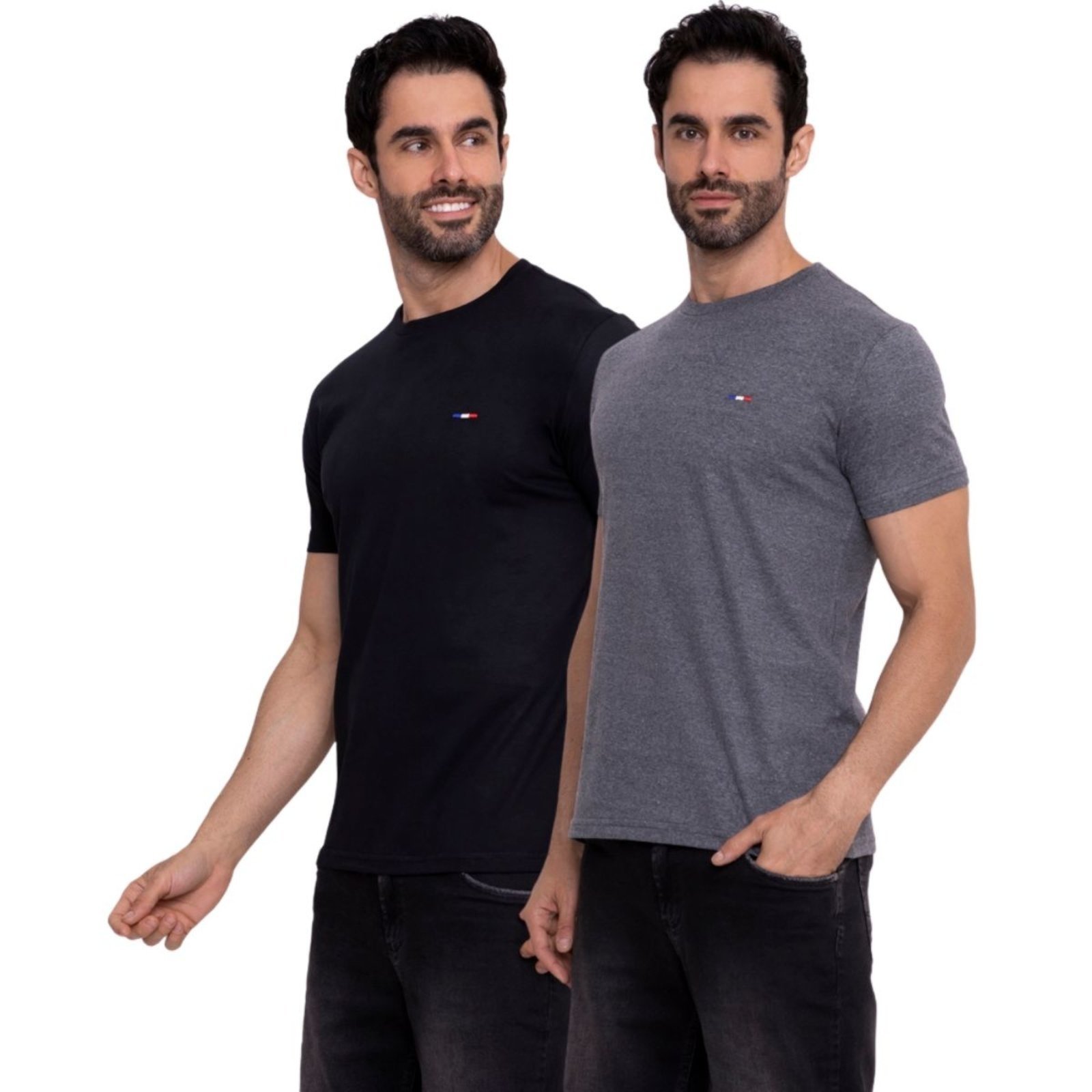 Kit 2 Camisetas PremiumChumbo e Preto