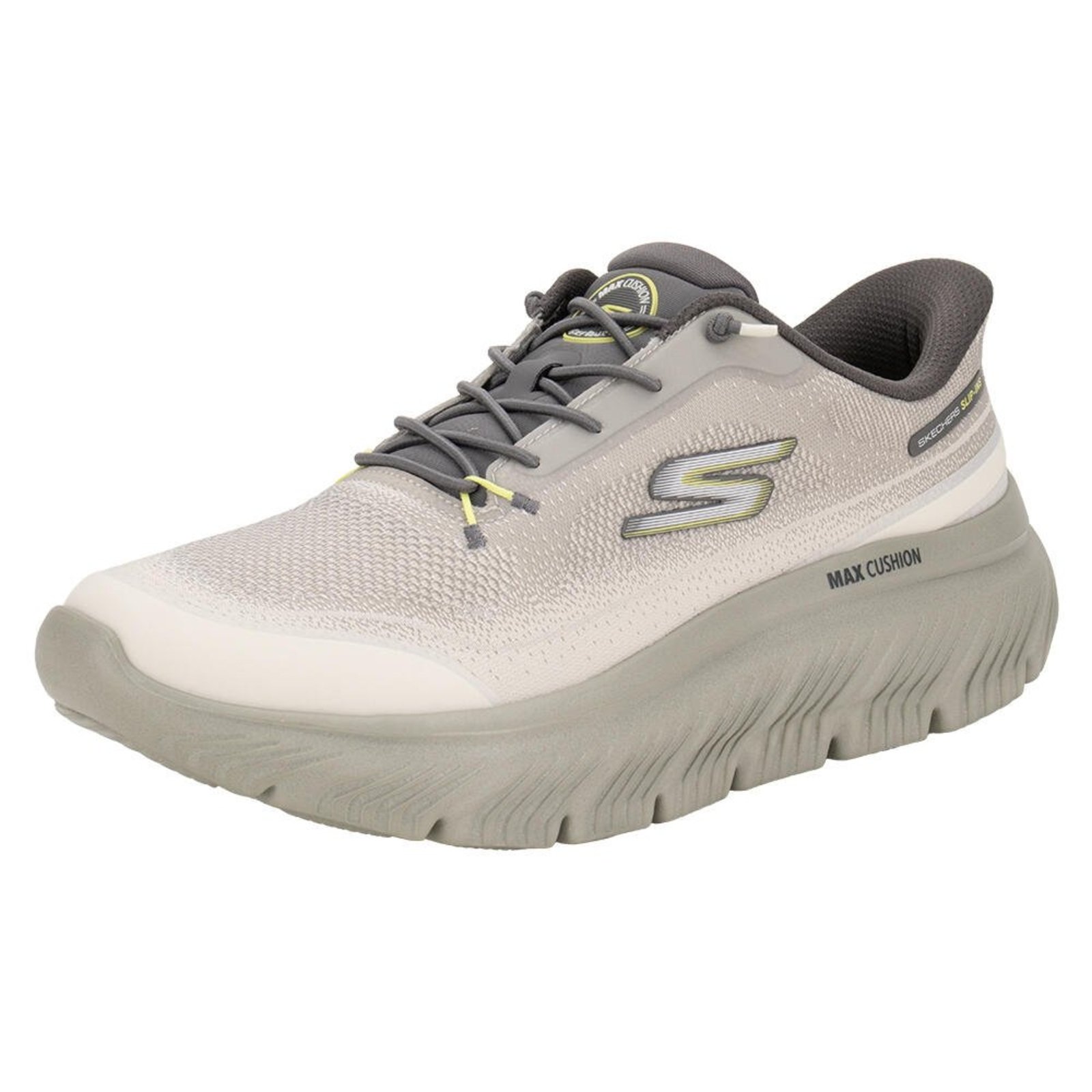 Tênis Masculino Go Walk Max Cushioning Hyper Burst Skechers 217128 5677128 Cinza