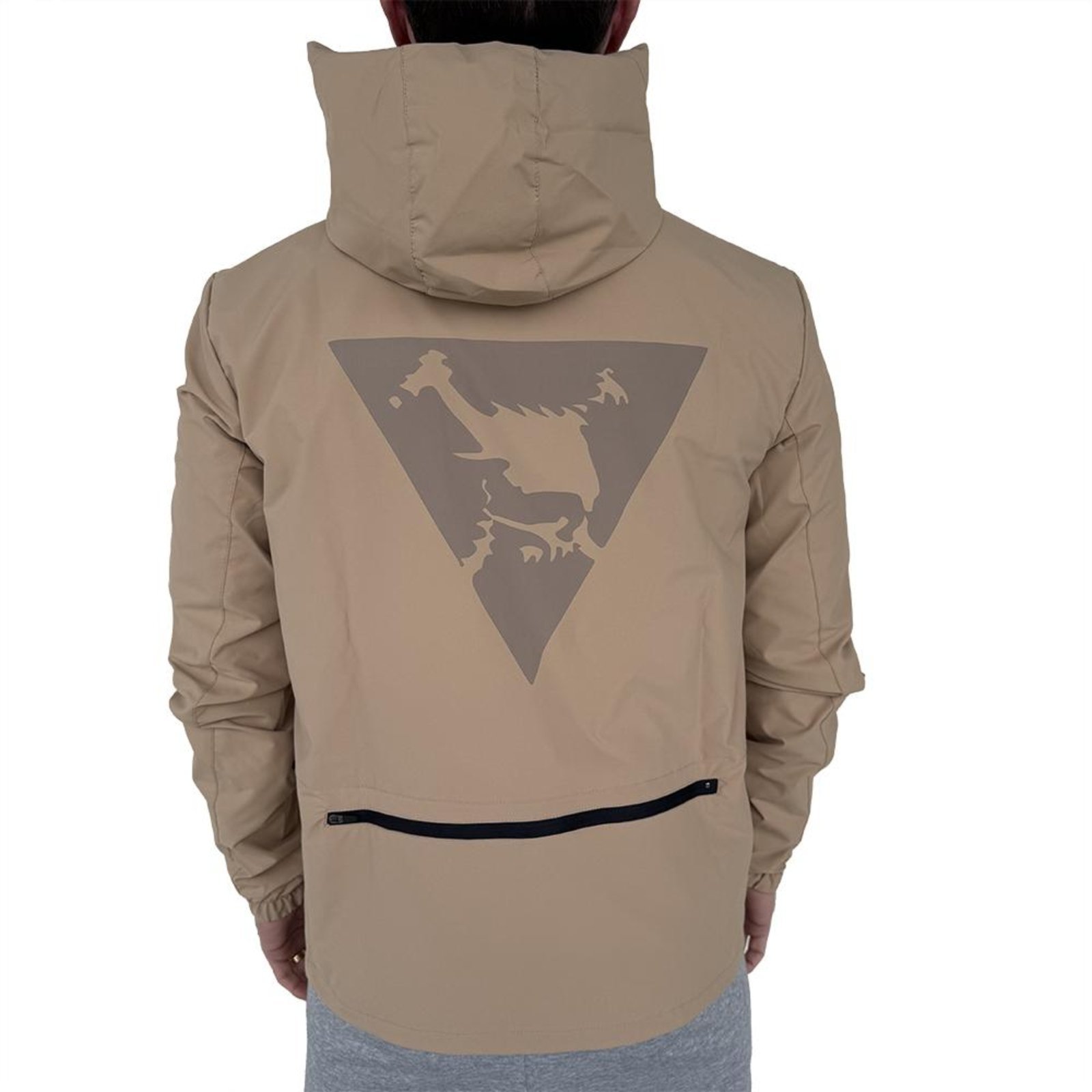 Vista 3 Jaqueta Oakley Iconic Skull WT25 Masculina Humus bege Oakley bege