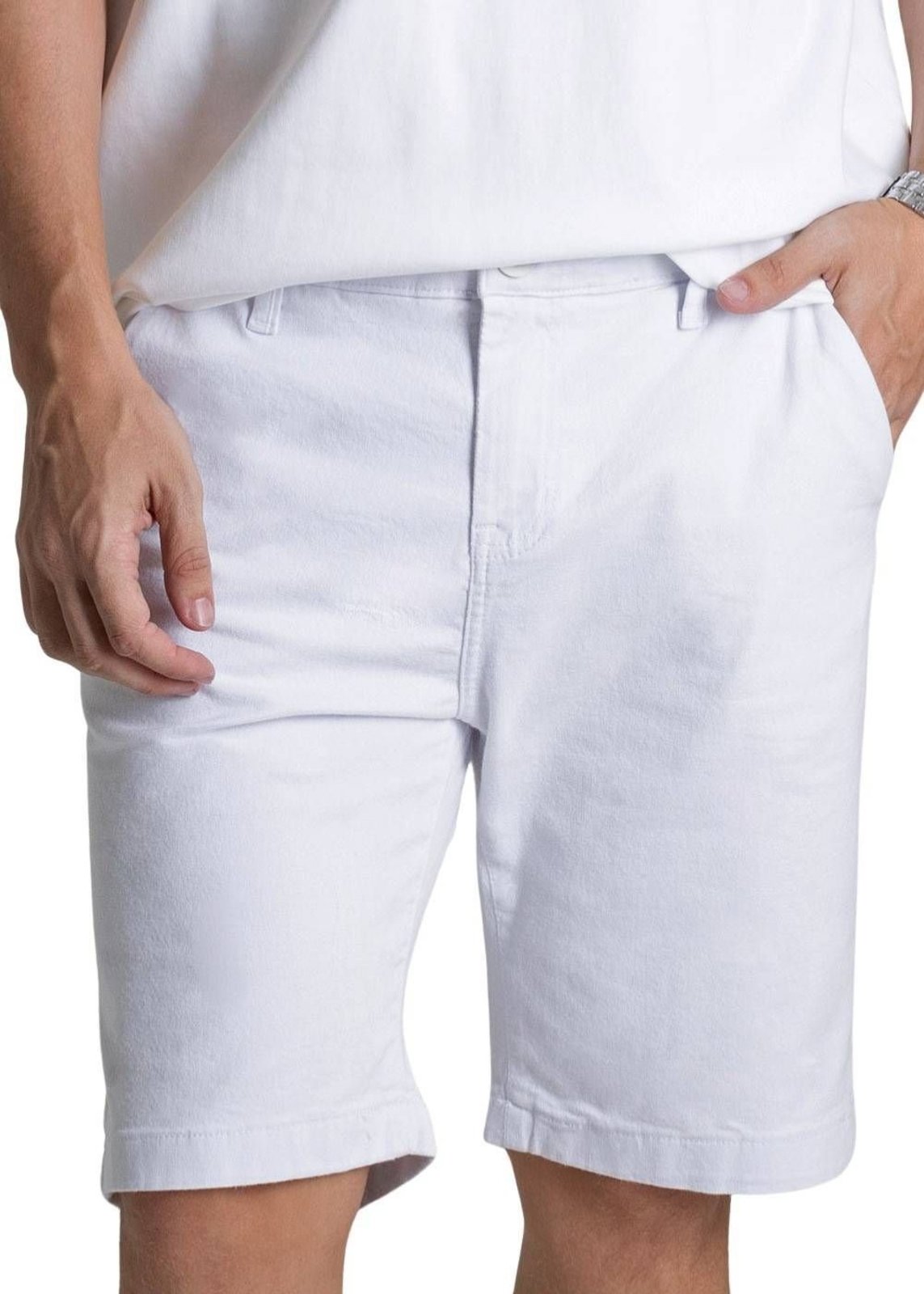 Bermuda Sarja Sawary - 278786 - Branco - Sawary