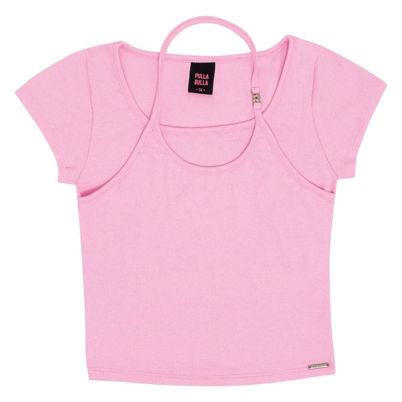 Infantil - Blusa Juvenil Menina - Chiclete Lumi - 50808-1259 Rosa