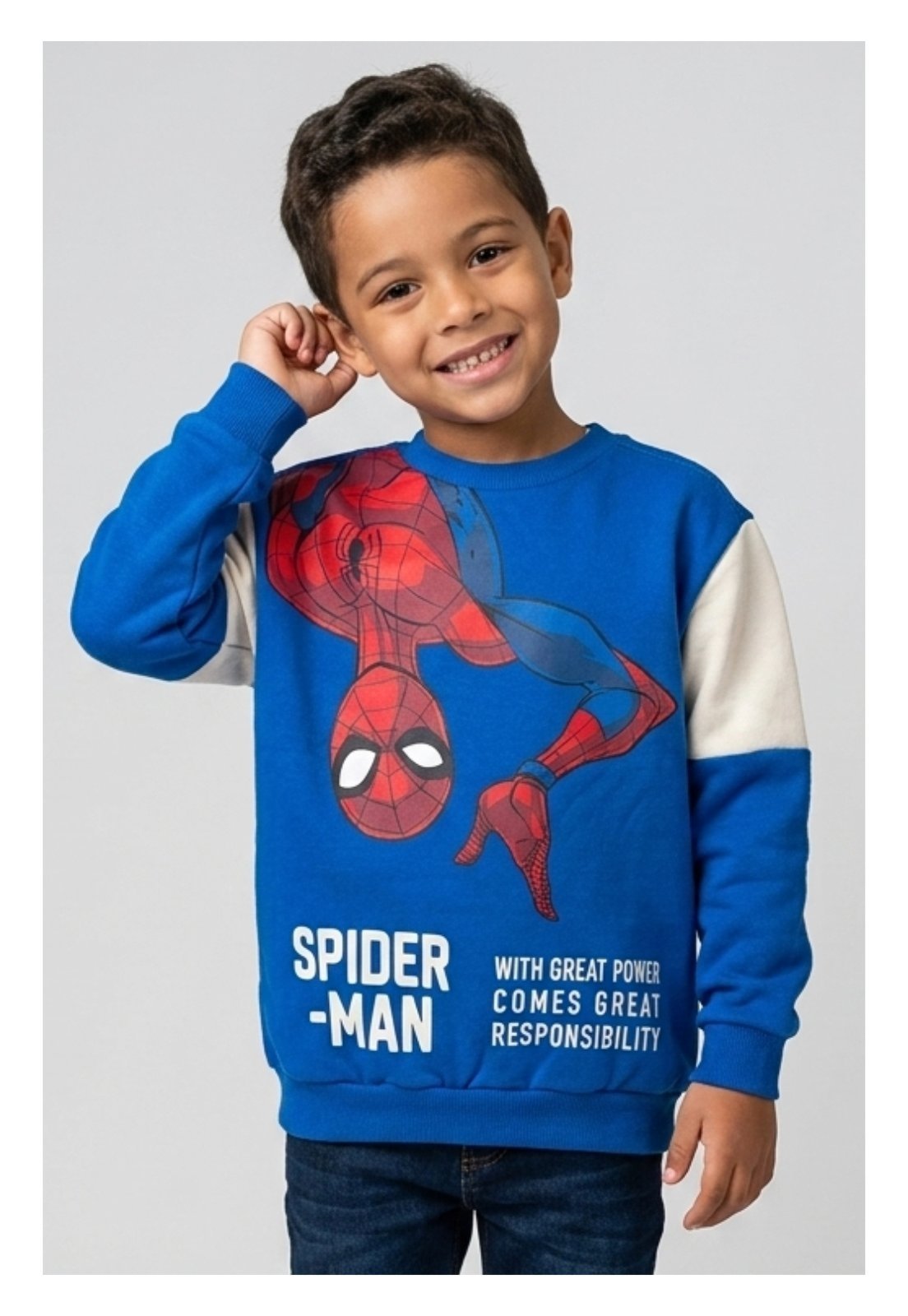 Infantil - Casaco Marvel Masculino Spider Man