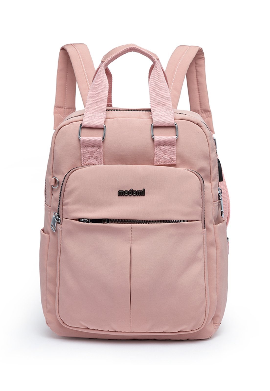 Mochila Bolsa Madami Moda Feminina Espaçosa Antifurto