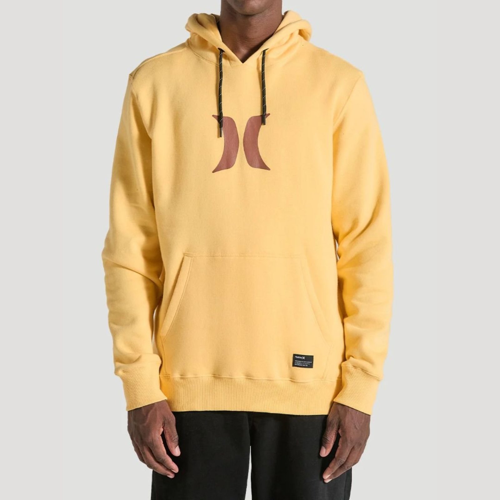 Moletom Básico Hurley Icon - AMARELO