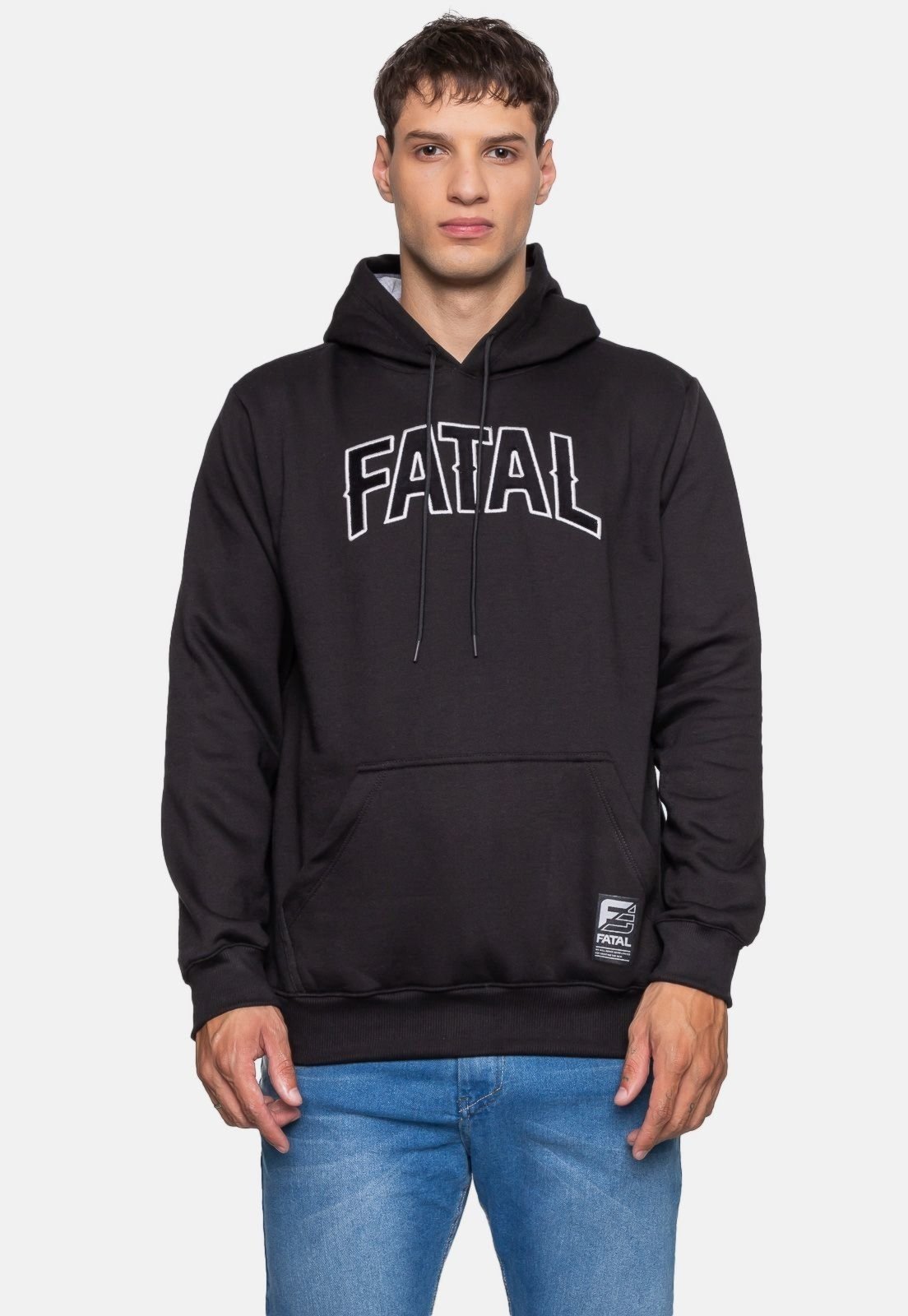 Moletom Fatal Masculino Velvet Preto
