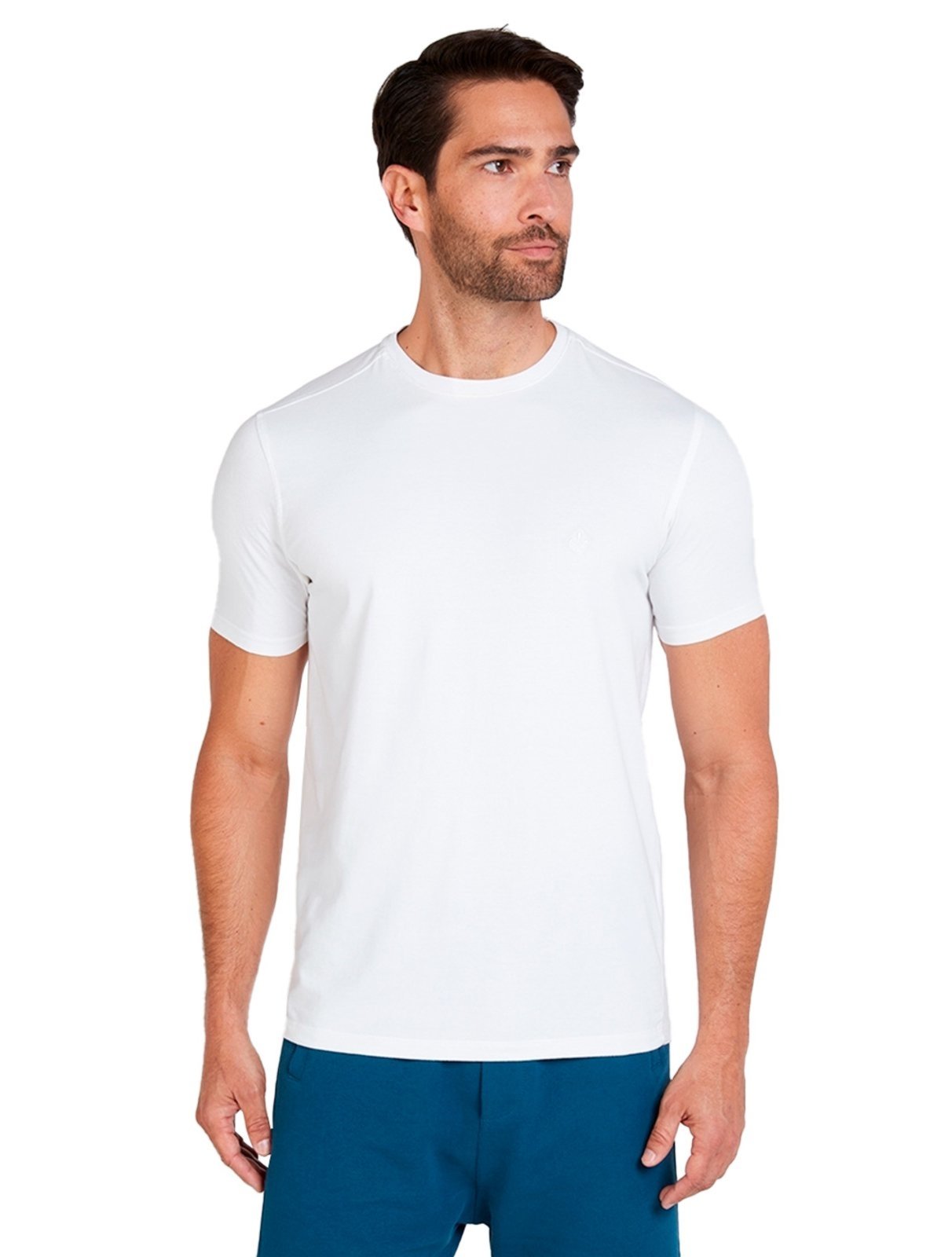 Camiseta Dudalina Masculina Regular White Icon Branca