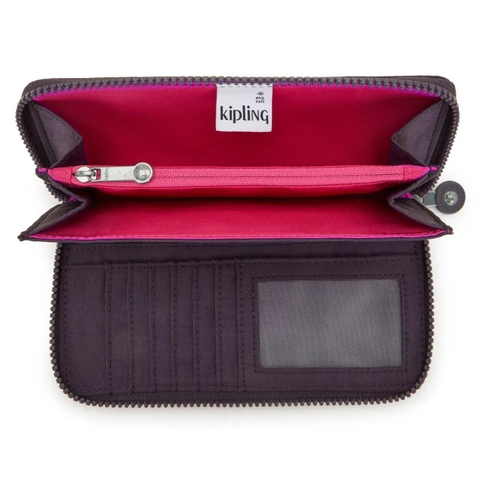 Vista 3 Carteira Kipling Money World Ultimate Plum Kipling roxo plum