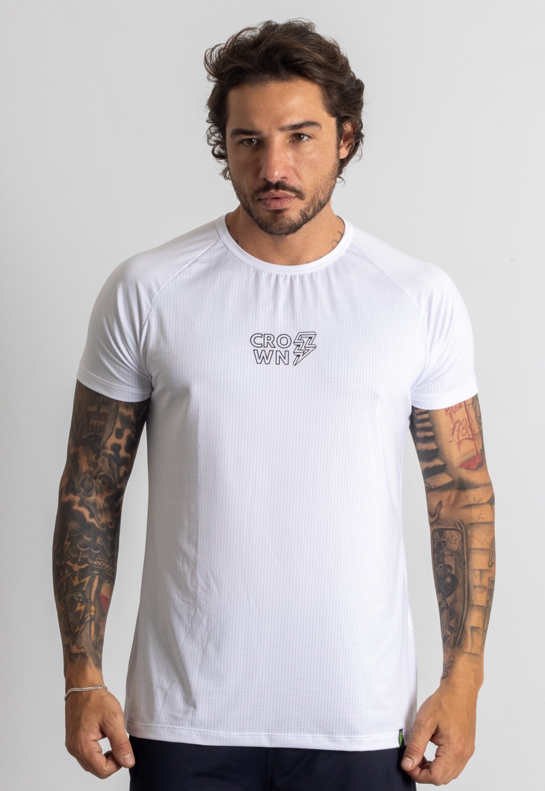 Camiseta Crown Training Dry Fit Ice Musculação Fitness