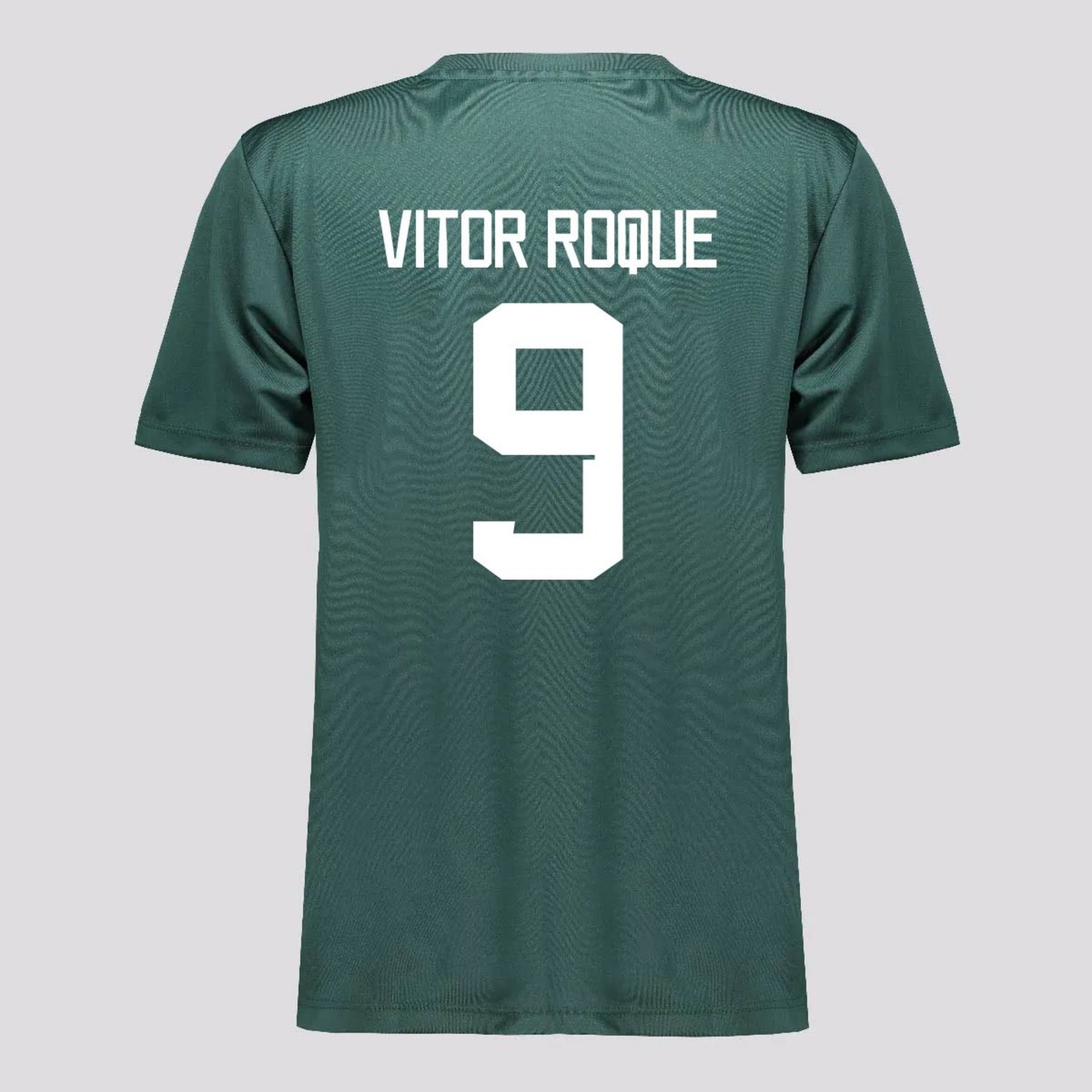 Camisa Palmeiras Vitor Roque 9 1914 II Juvenil Verde