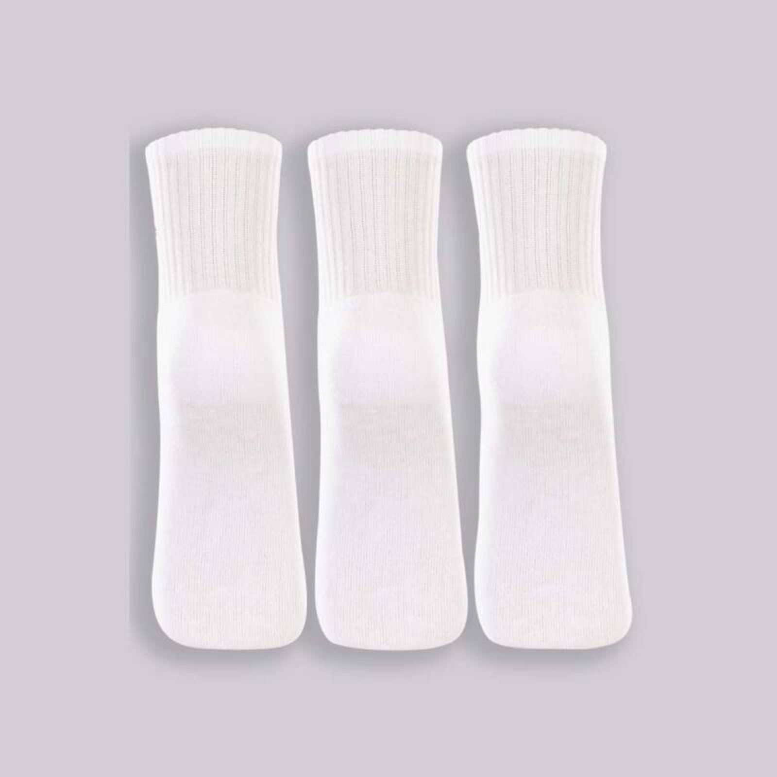 Vista 3 Kit Meia Lupo 3 Pares Adulto - Unissex branco Lupo branco