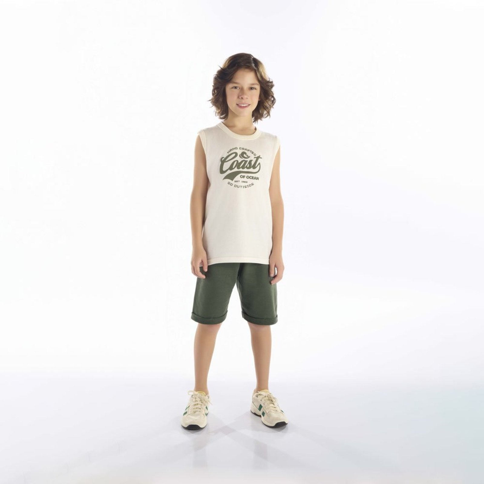 Infantil - Conjunto Menino - Bege - 52367-1271