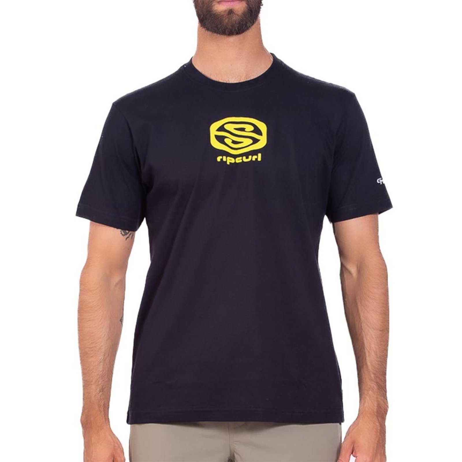 Camiseta Rip Curl Super Computer GM10 SM25 Masculina Preto