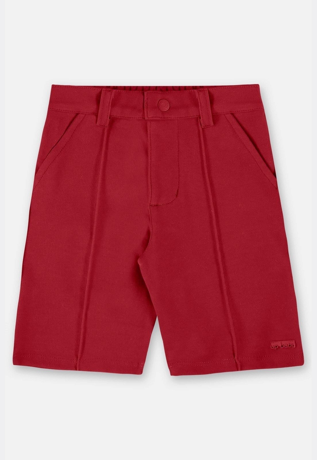 Infantil – Bermuda Básica para Menino Up Baby Vermelho