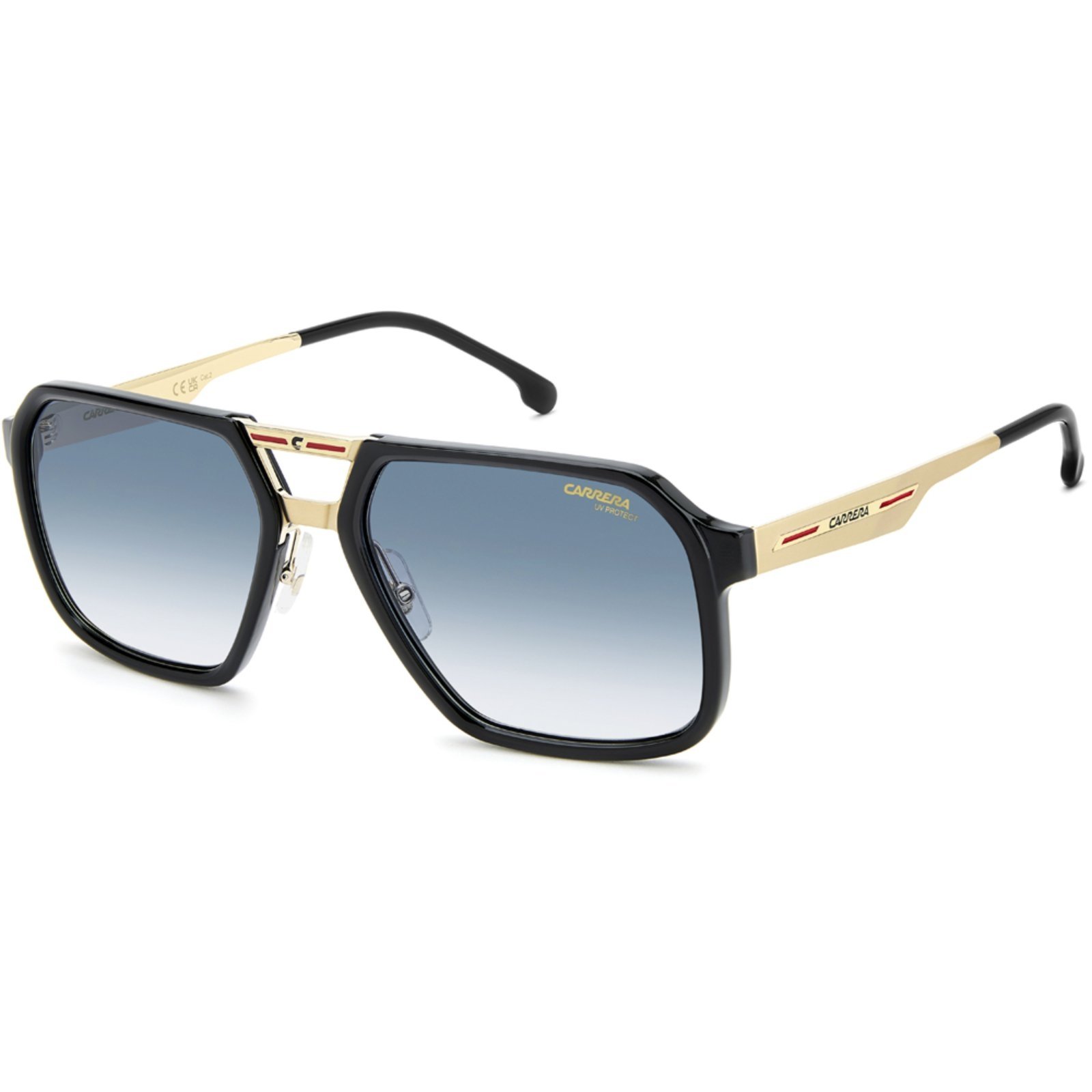 Vista 2 Óculos de Sol Carrera Victory 27S 2M2 5908 Masculino dourado Carrera dourado