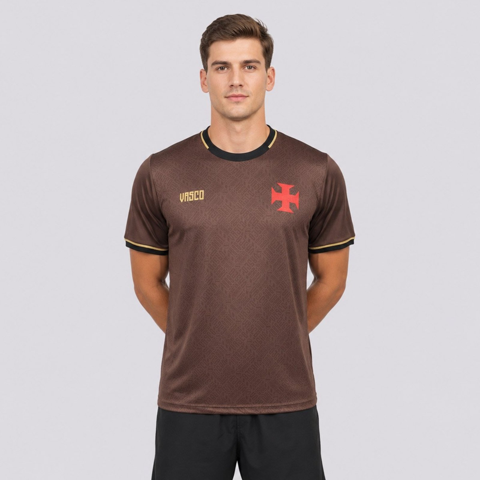 Camisa Vasco Girar Marrom