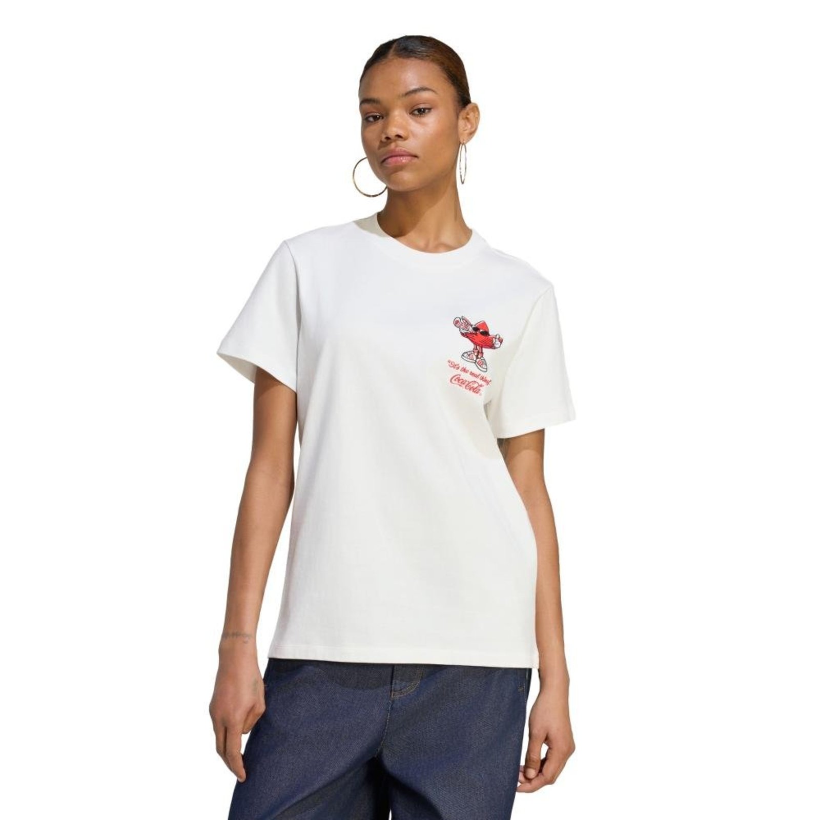 CAMISETA ADIDAS X COCA-COLA GFX TREFI adidas Originals Branco