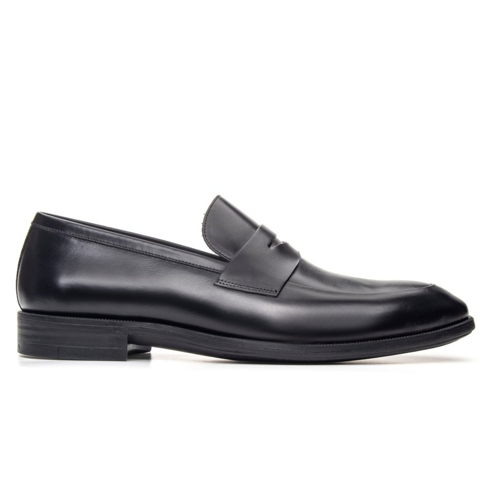 Mocassim Social Jacometti Vêneto Couro Preto