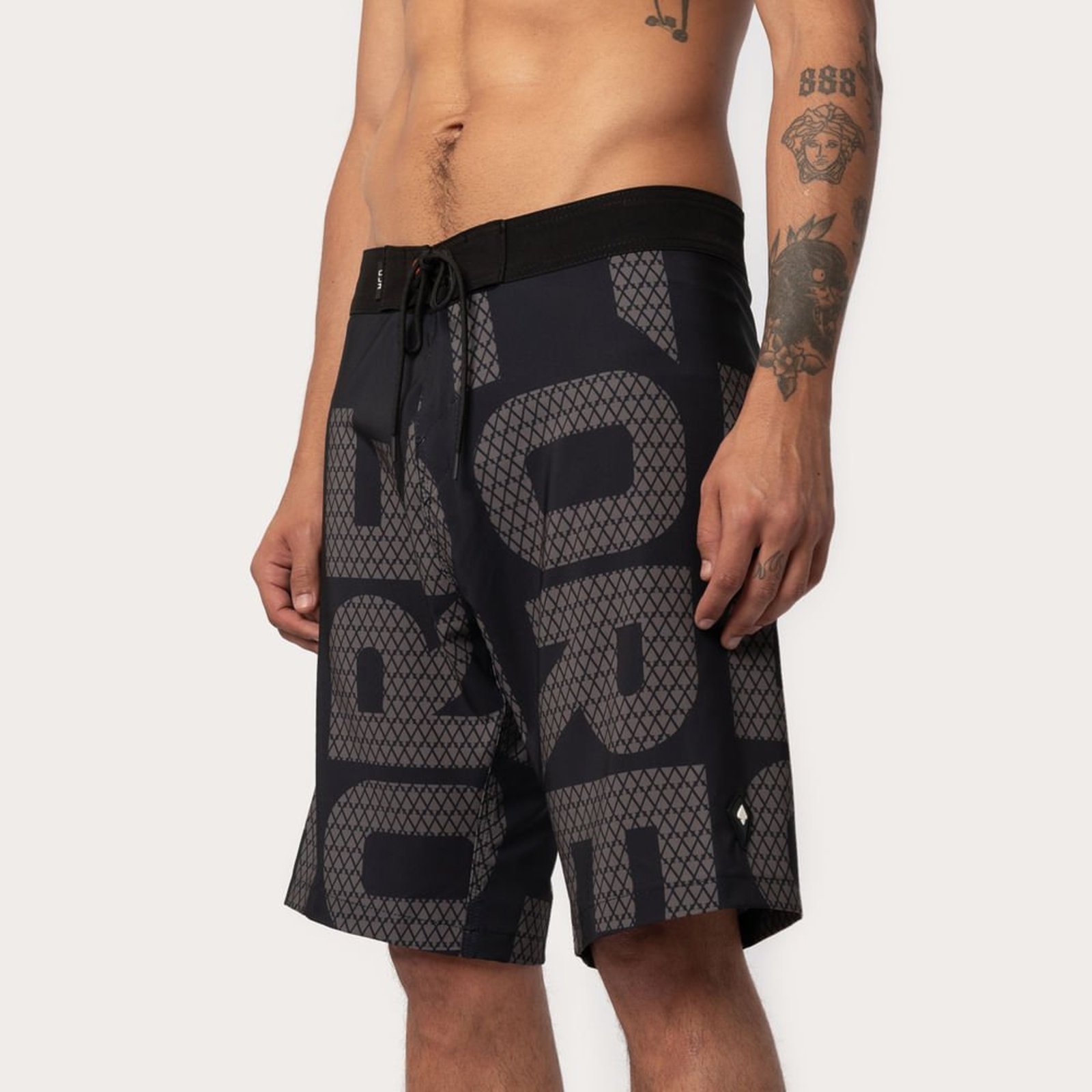 Boardshort Mcd Logomania-Preto-46 PRETO