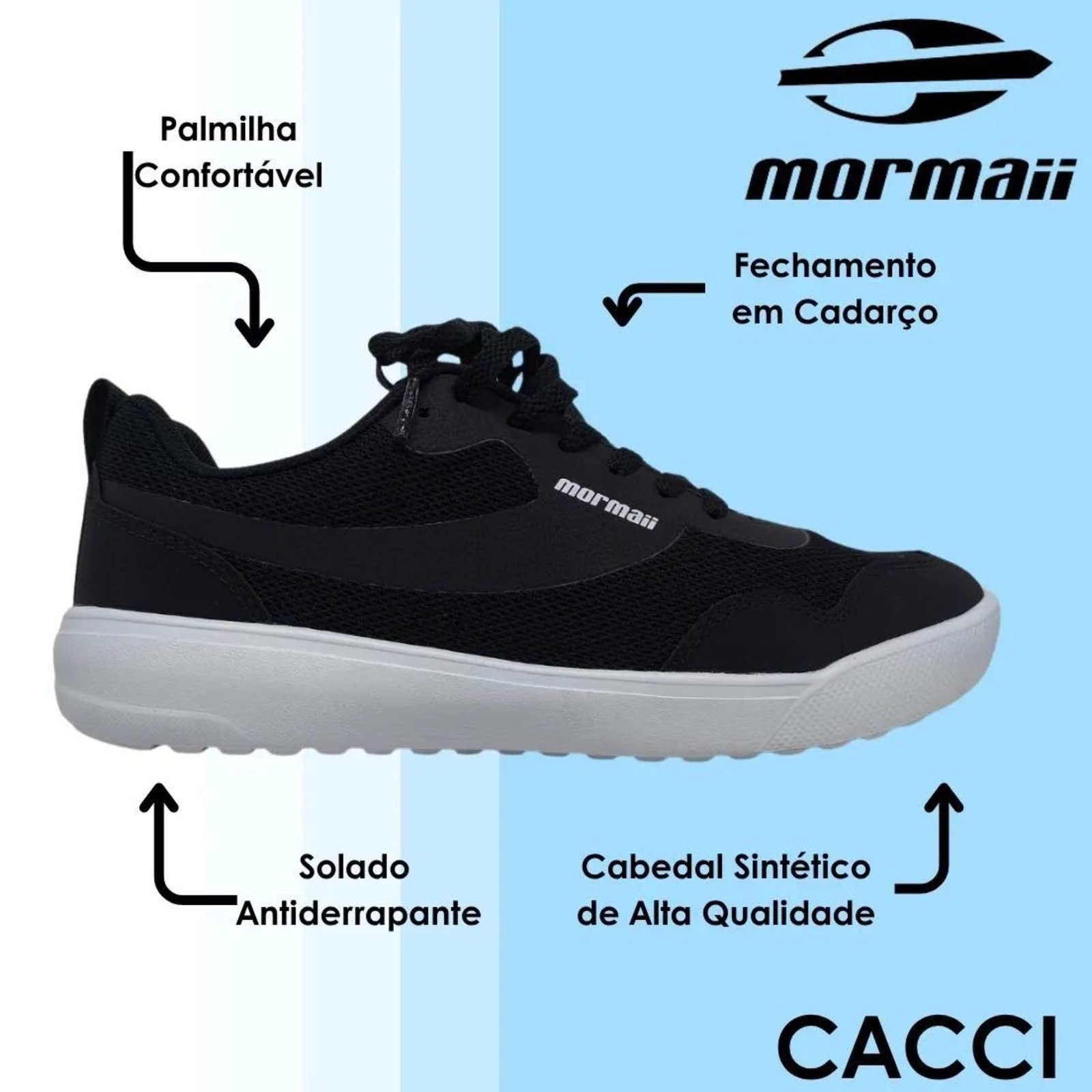 Tenis Masculino Moderno Conforto Skatista Flexer Mormaii
