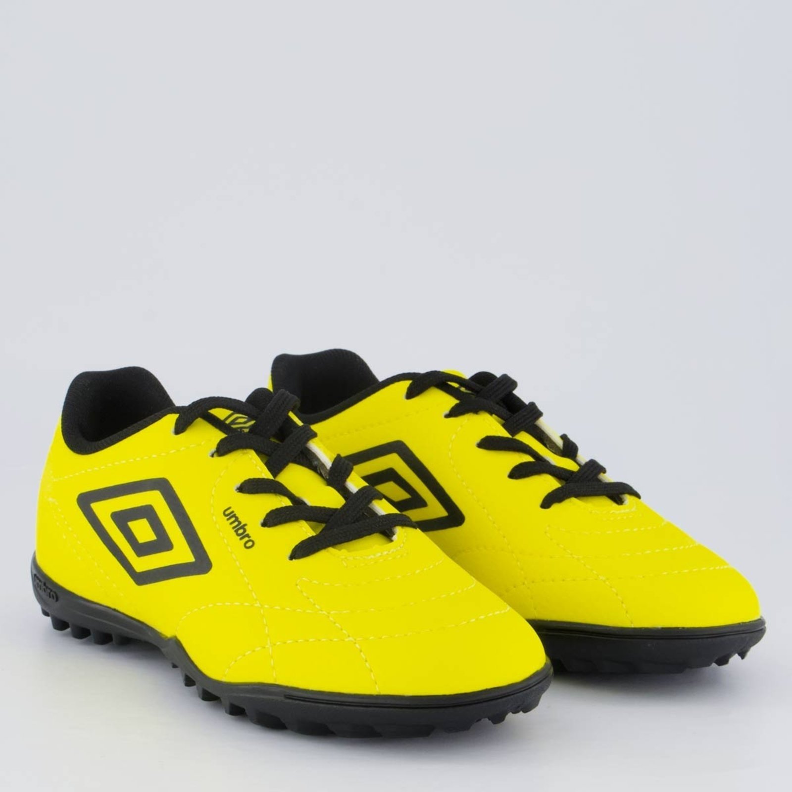Vista 3 Chuteira Umbro Class Footballer Juvenil Society Amarela amarelo Umbro amarelo