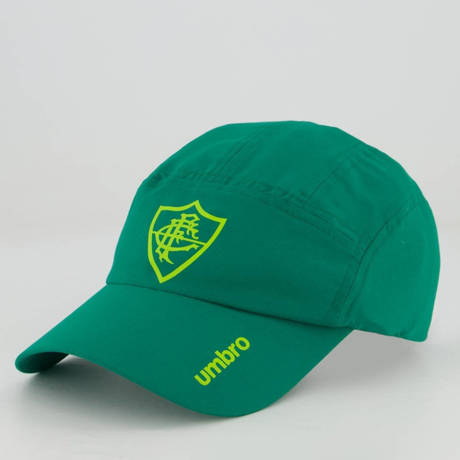 Vista 2 Boné Umbro Fluminense Viagem 2024 verde Umbro verde
