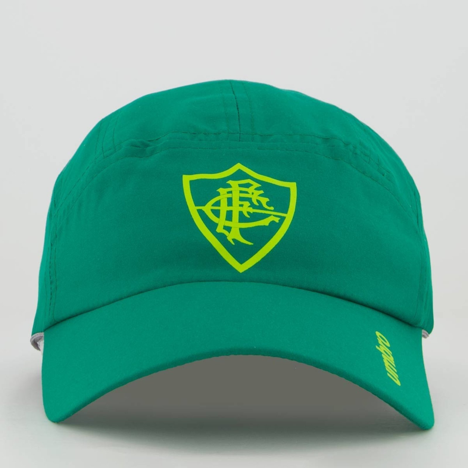 Vista 3 Boné Umbro Fluminense Viagem 2024 verde Umbro verde