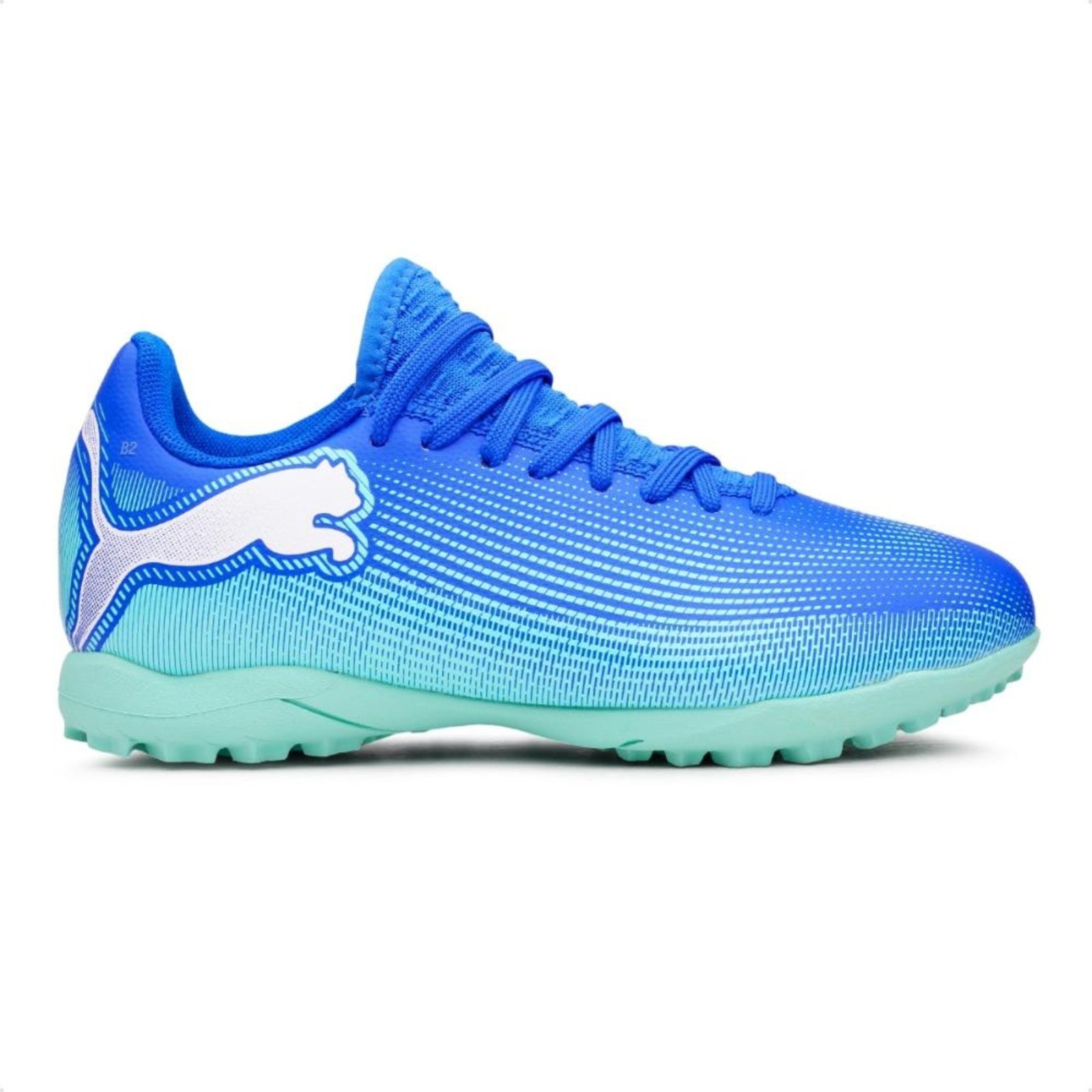 Infantil – Chuteira Society Puma Future 7 Play TT V Azul