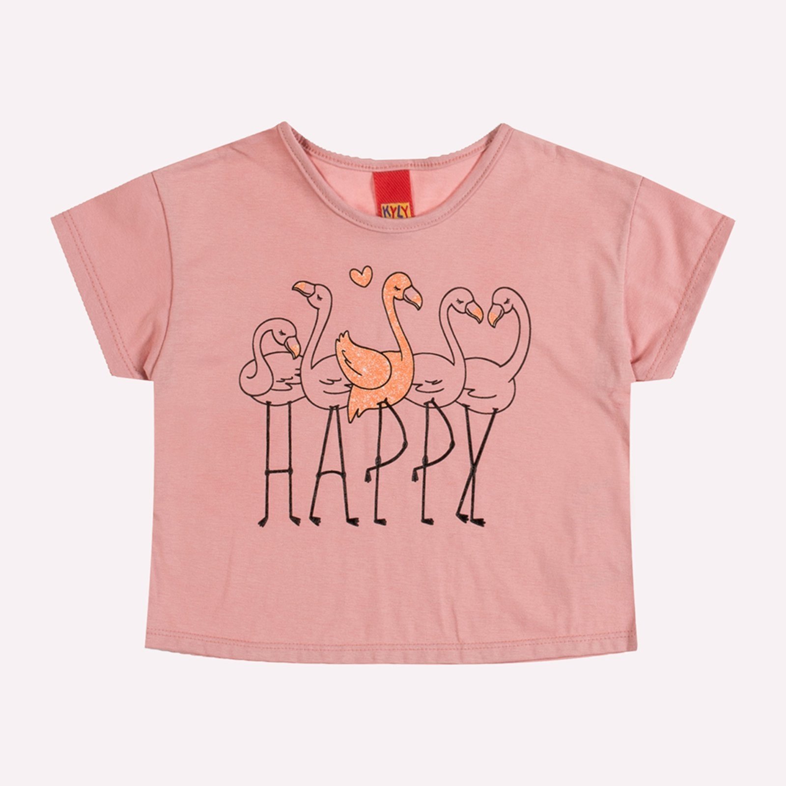 Infantil – Blusa Menina Flamingos Kyly