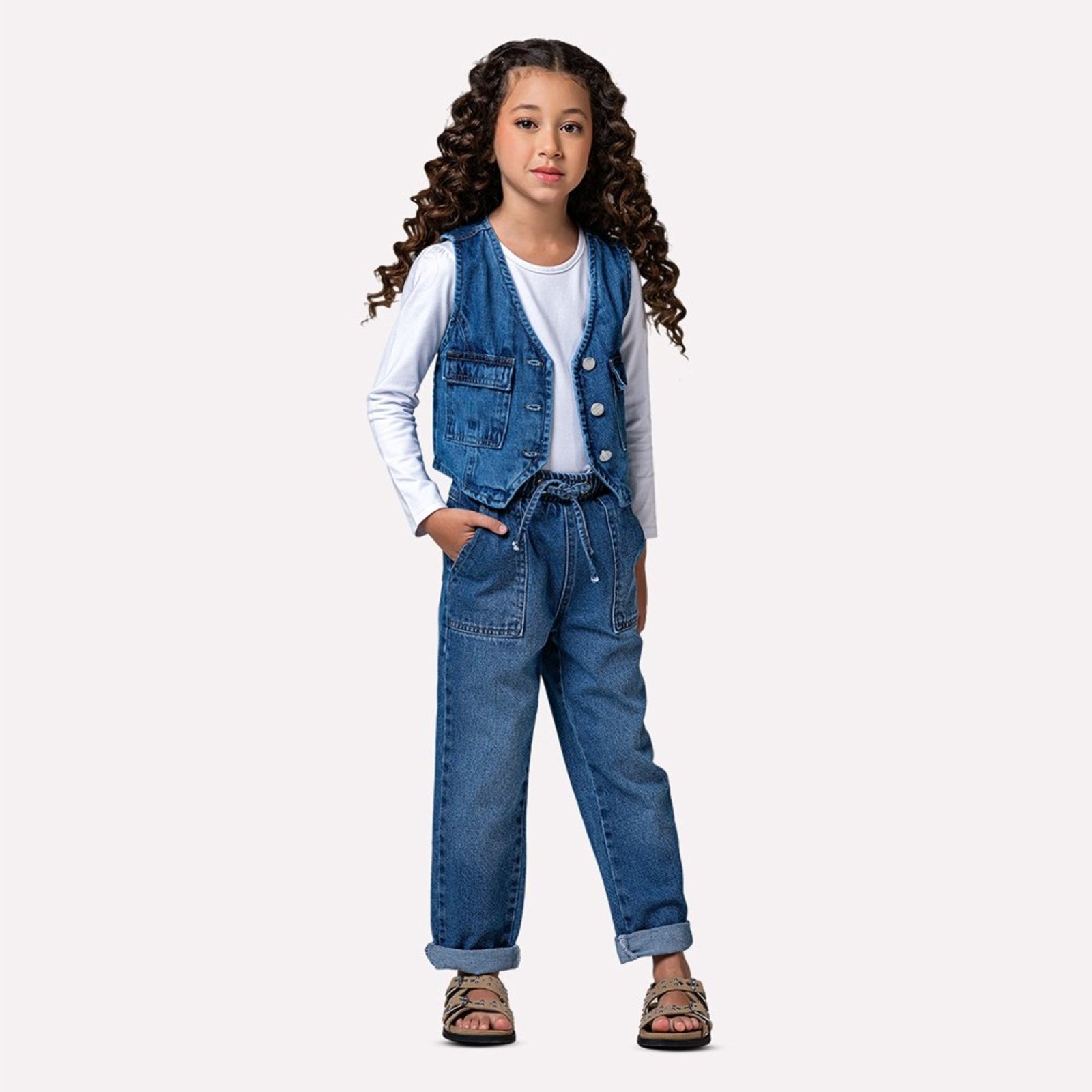 Infantil - Calça Menina Jogger Mania