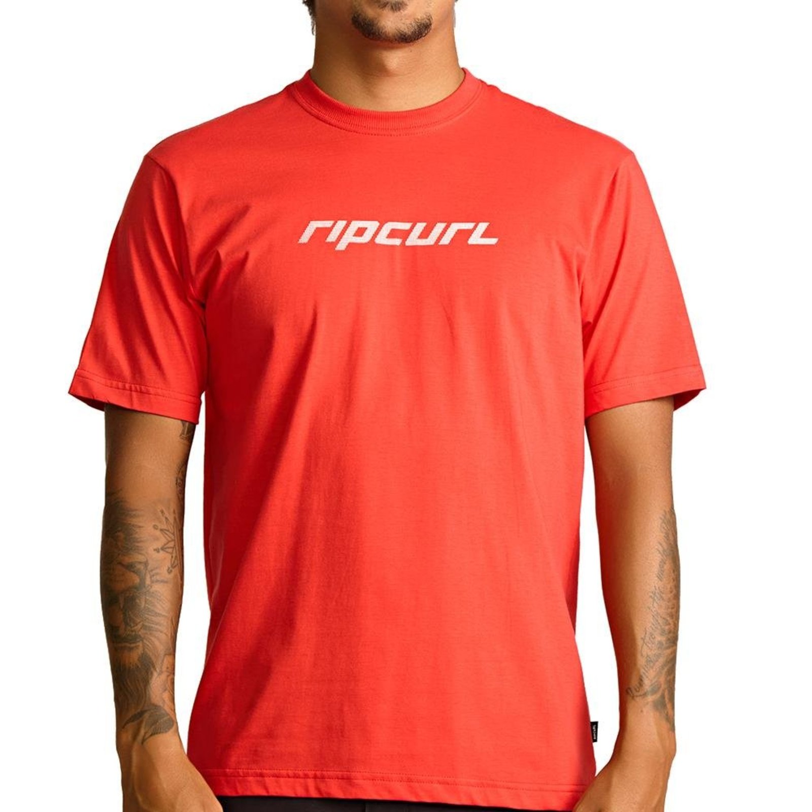 Camiseta Rip Curl Nu Dosed Sphere SM27 Masculina Lava Red