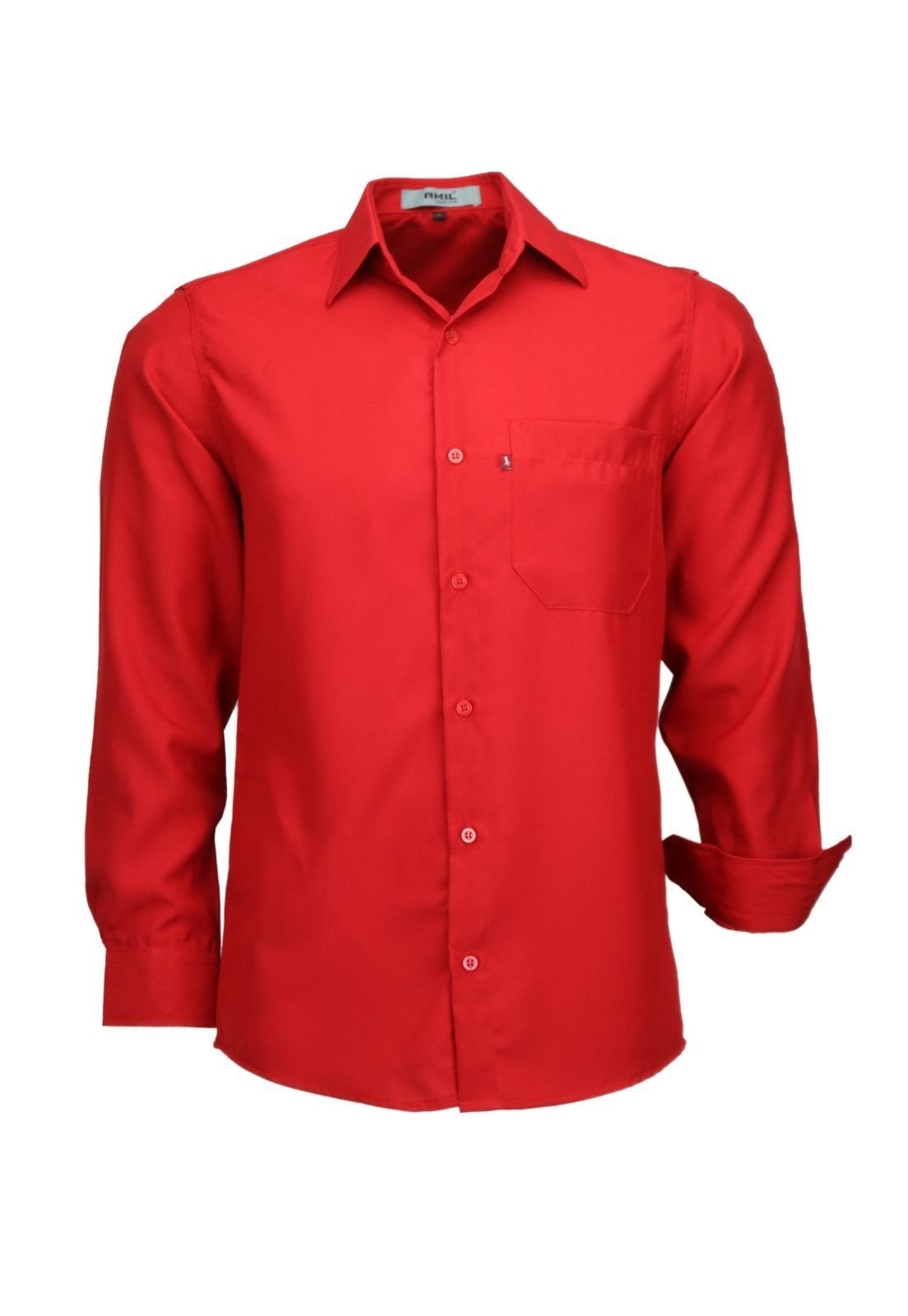 Camisa Masculina Social Não Amassa Modelagem Tradicional 832