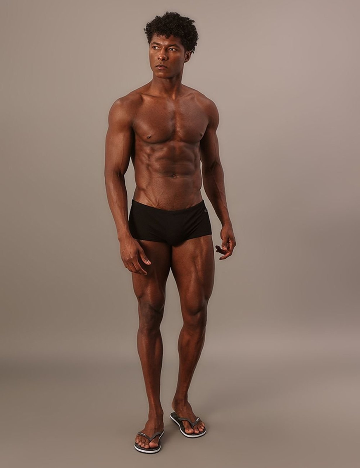 Sunga Trunk Masculino Texture - Preto Calvin Klein Jeans