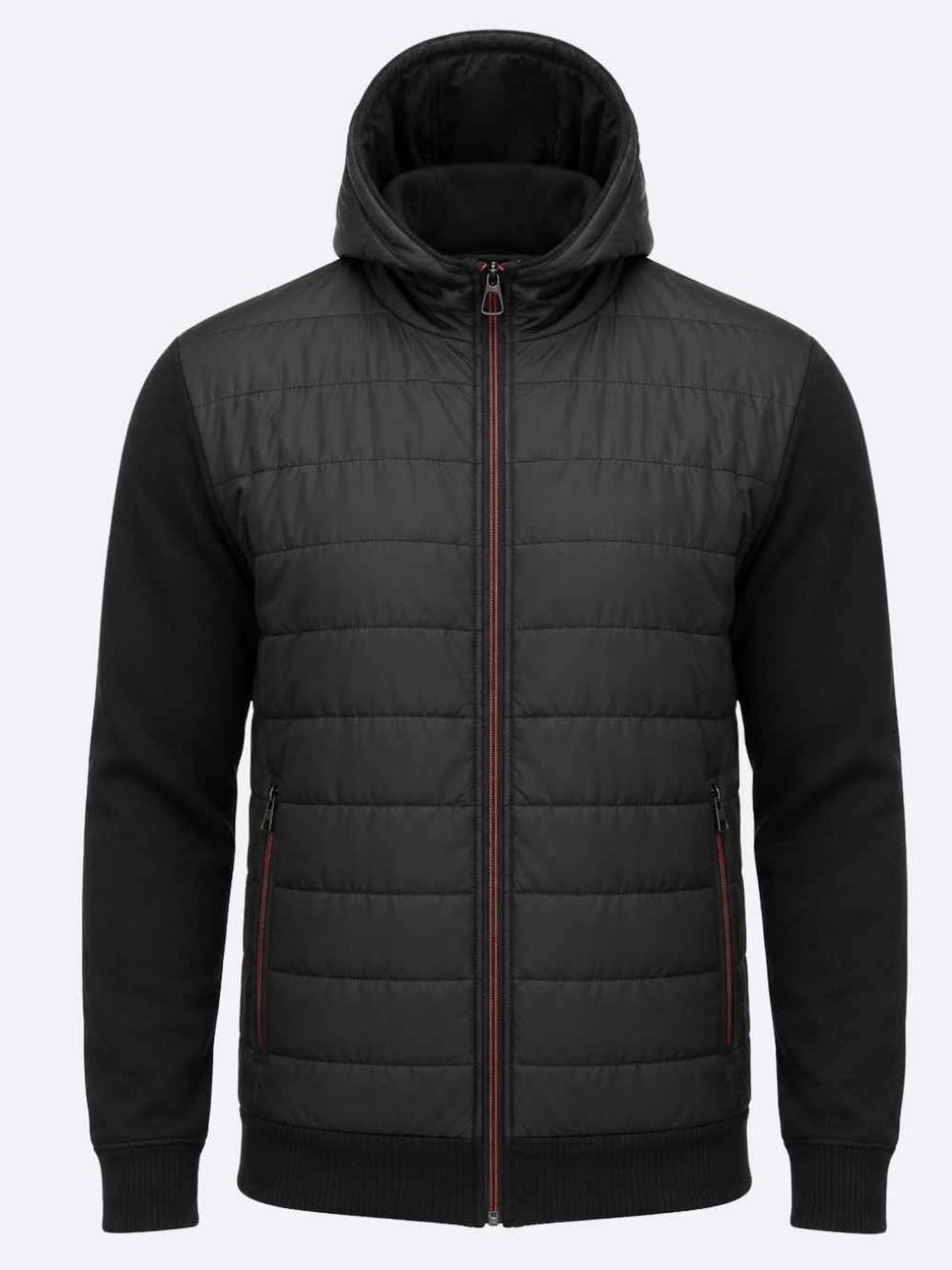 Jaqueta Masculina Metalassê Mangas em Tricot Crocker