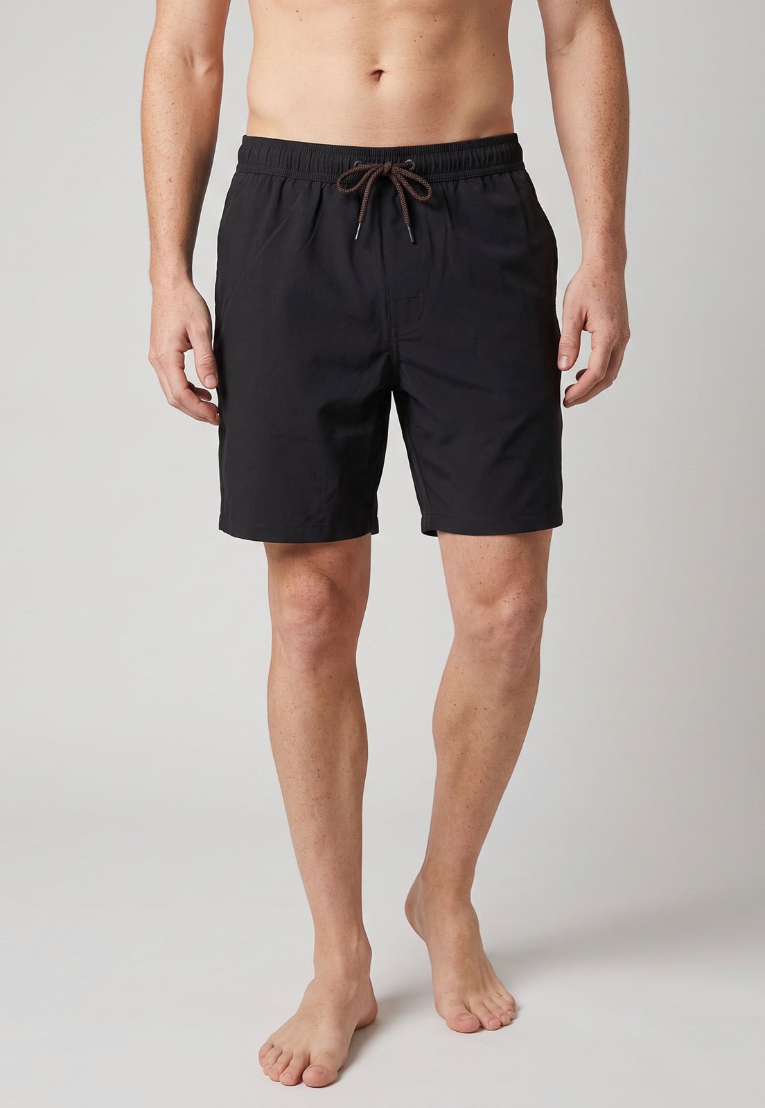 Bermuda Masculina Rusty Elast Imp Dashed Preta