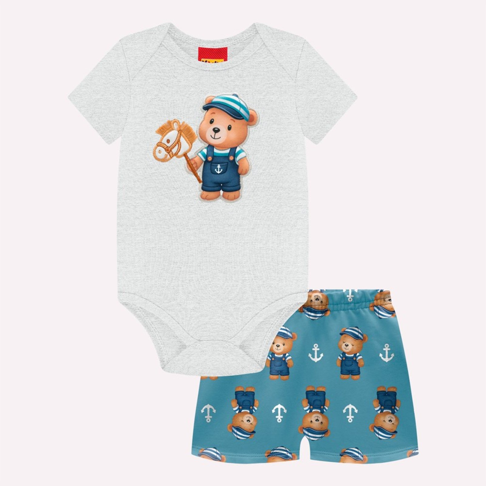Infantil - Conjunto Menino Bordado Kyly