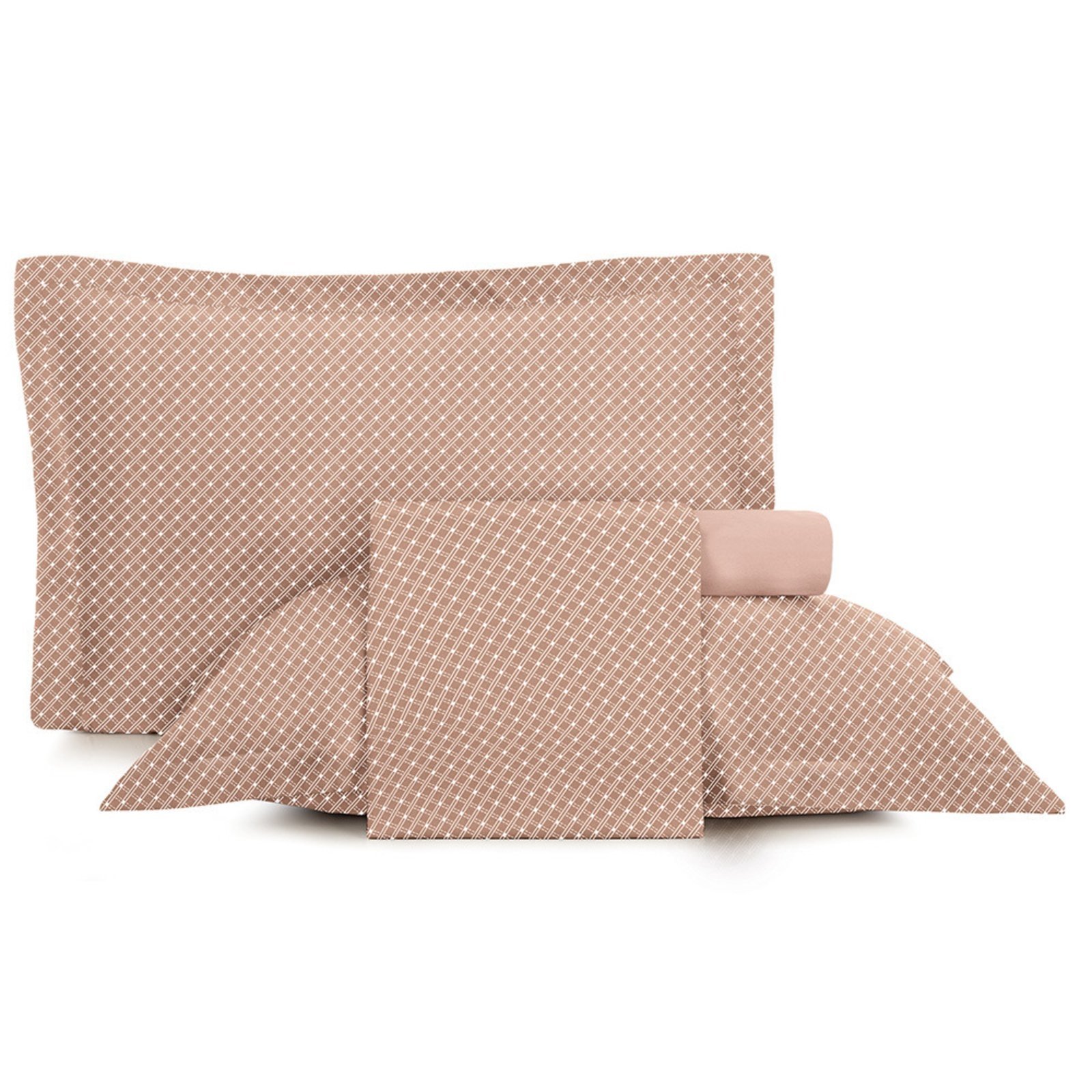 Jogo Cama Lençol Solteiro Altenburg Acetinado Slim Rosa