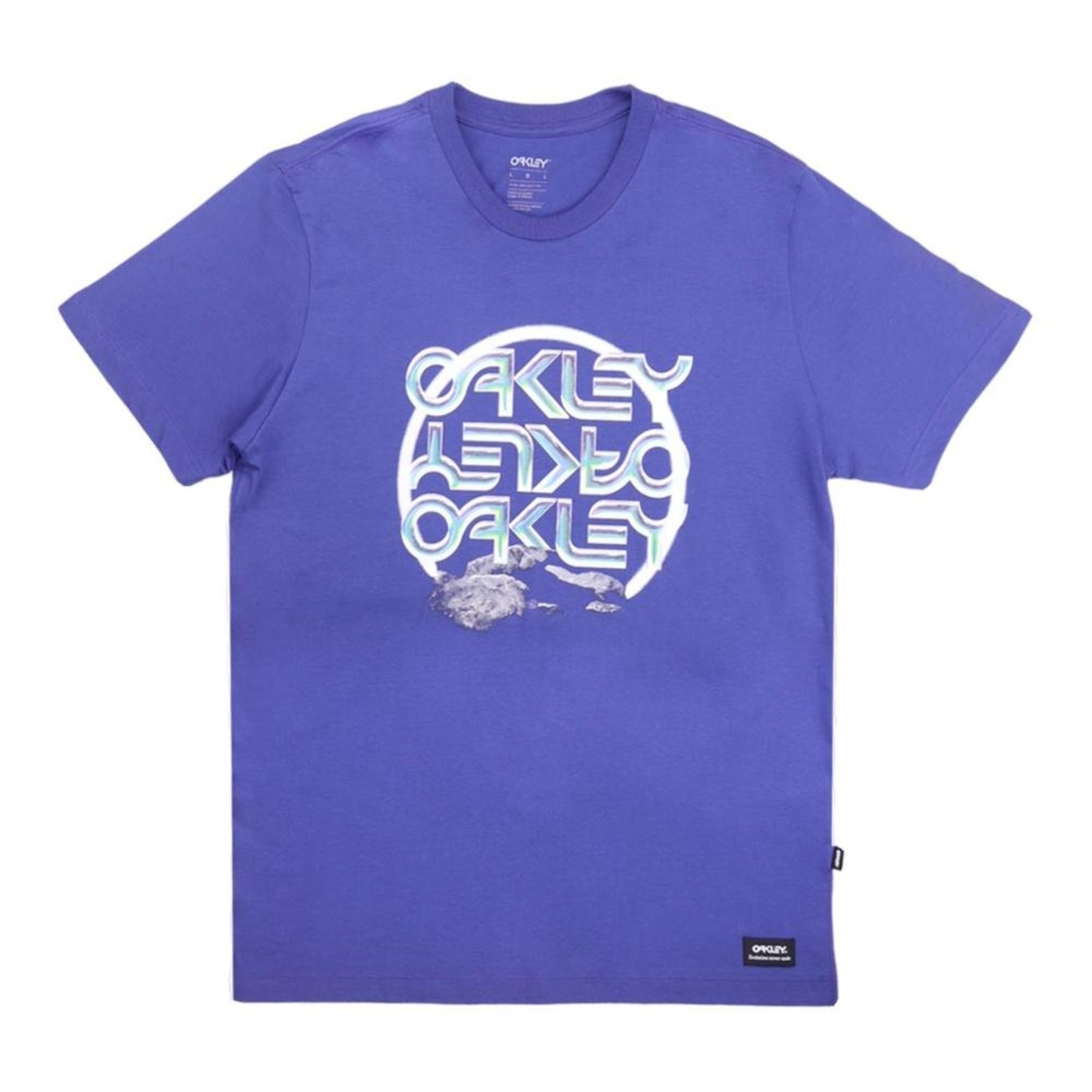 Camiseta Oakley Organic B1B Chromed Tee Roxo