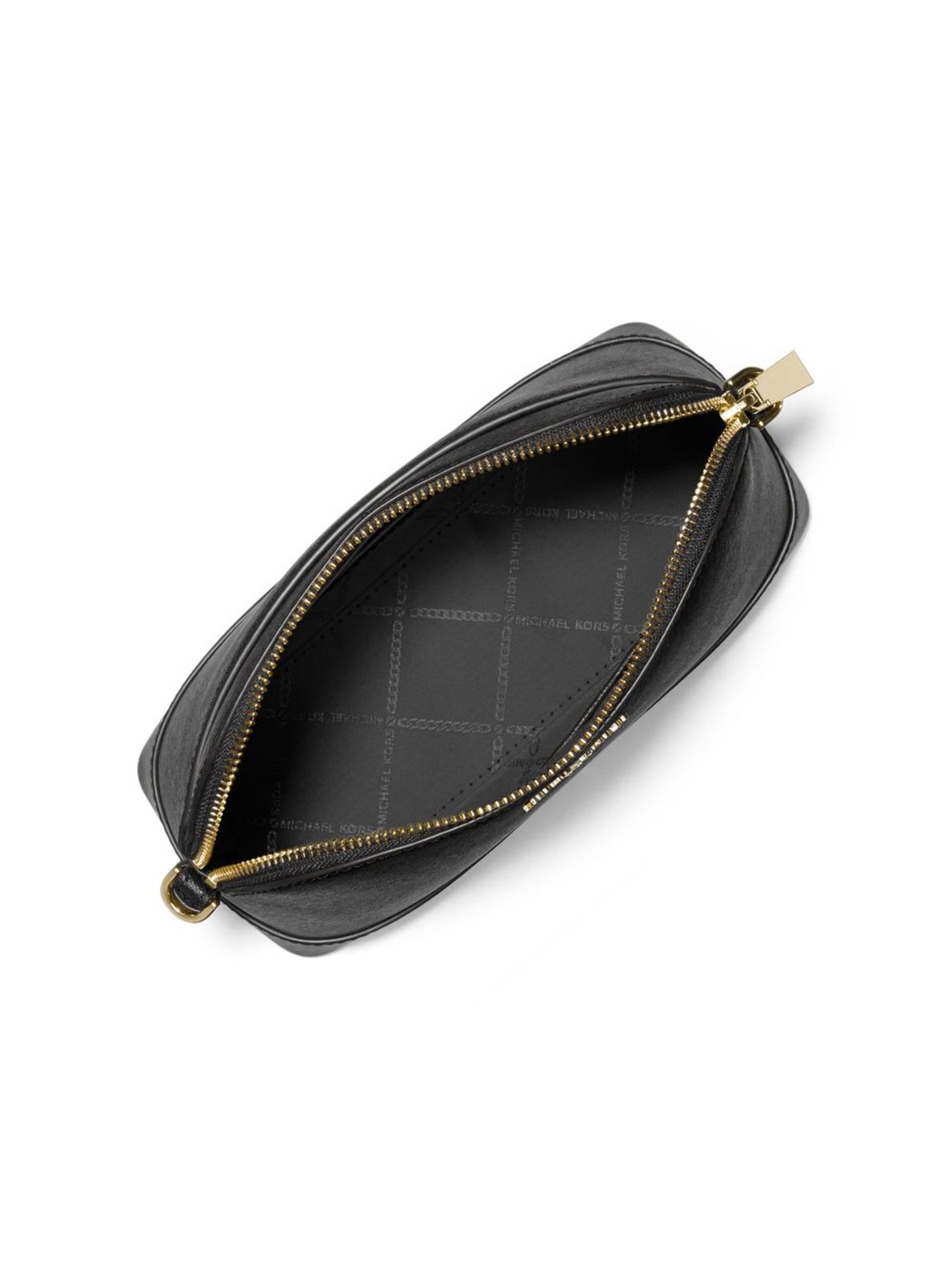 Vista 3 Bolsa Transversal Jet Set Pequena De Couro 32T1gt9c3l001 preto preto